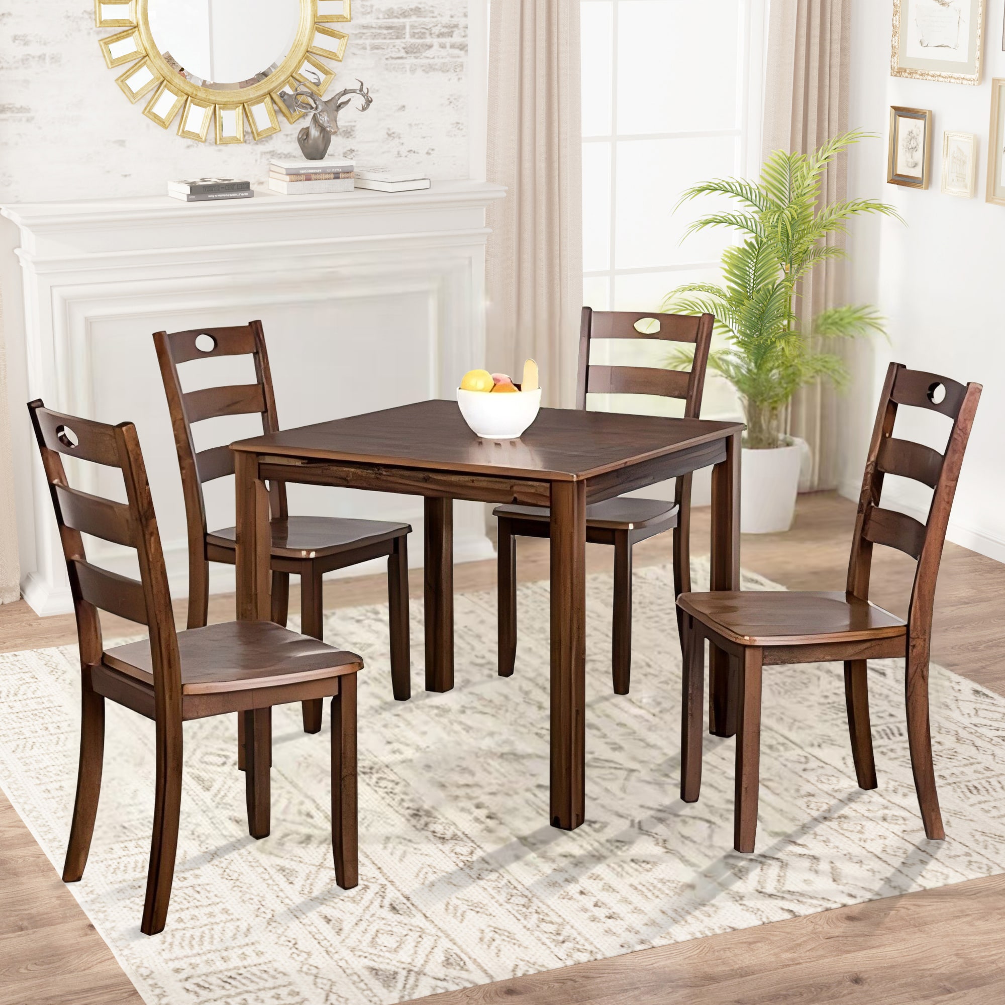 IHOMEadore MDFM3419WN-T-5PK Dining-Sets - View #5