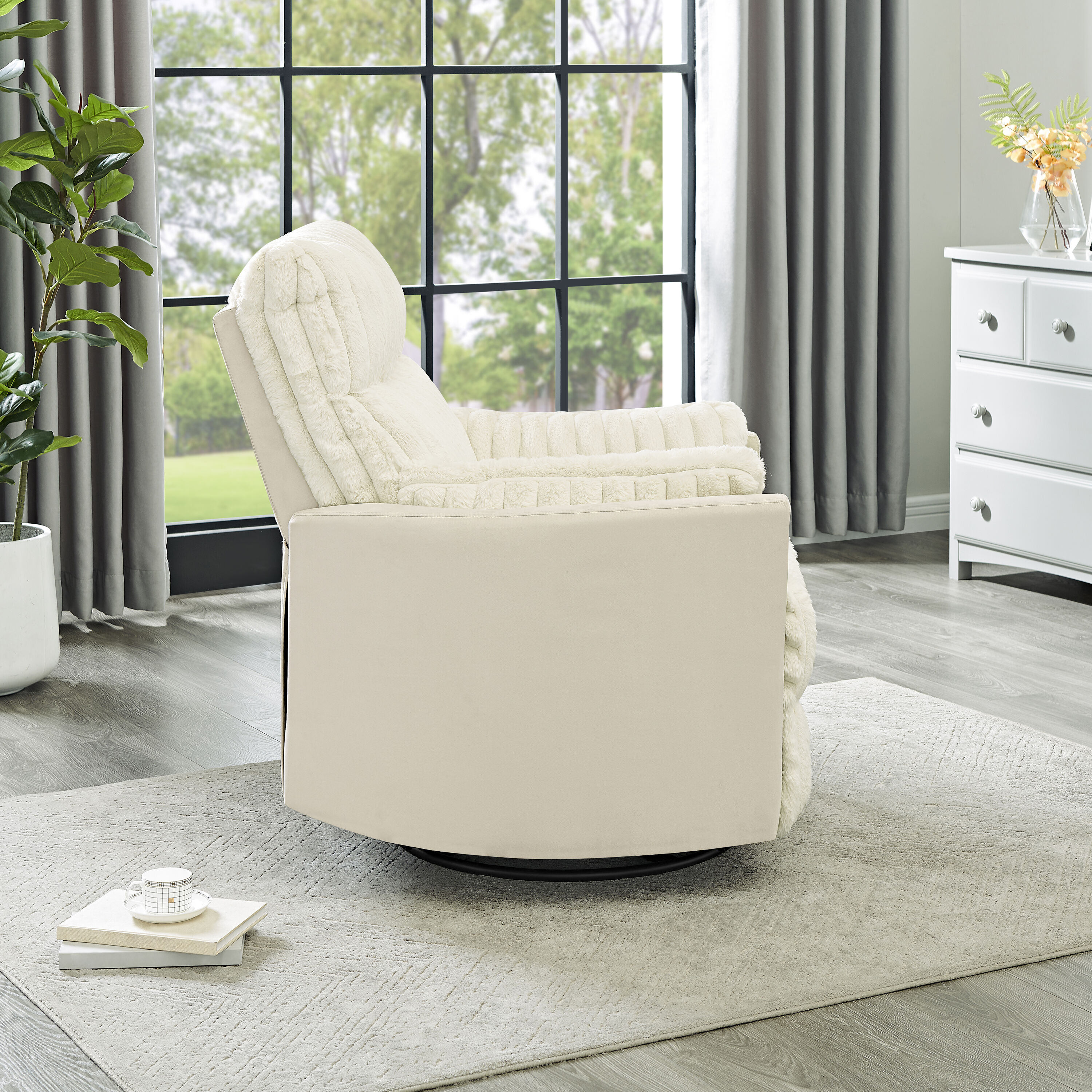 Roundhill Furniture LRH4131WH recliners - View #4
