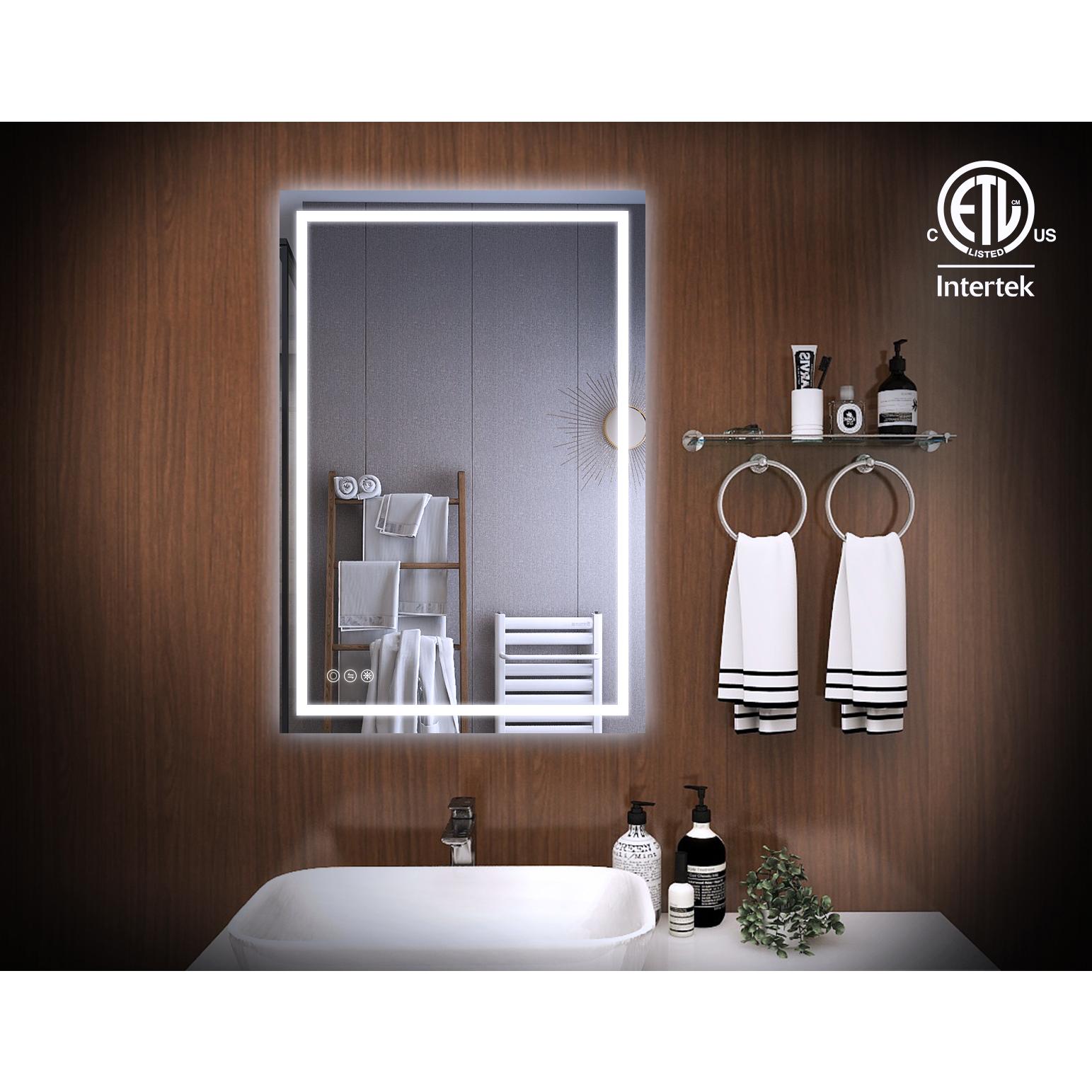 Bayfeve BFKF-2030D4-MIR Framed-Bath-Mirrors - View #3
