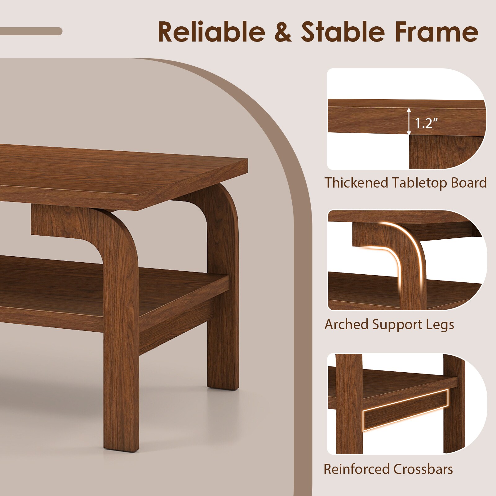 Volenca VOL-0DKK6P Coffee-Tables - View #6