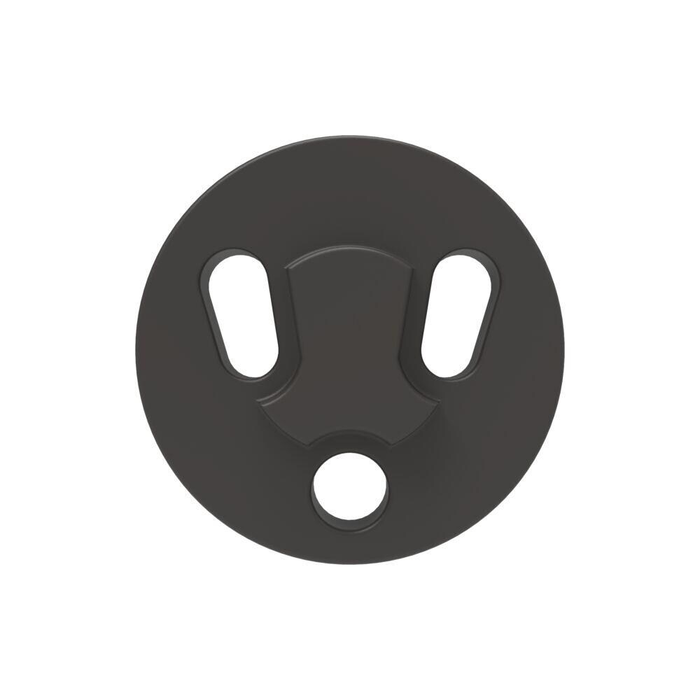 Freedom 4-in Black Aluminum Ledger Spacer