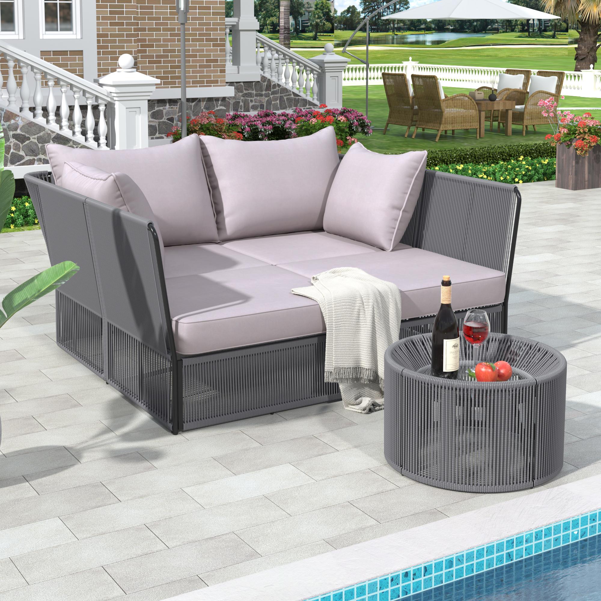 Bayfeve BFTM-2E-PCS Patio-Sofas-Daybeds - View #2