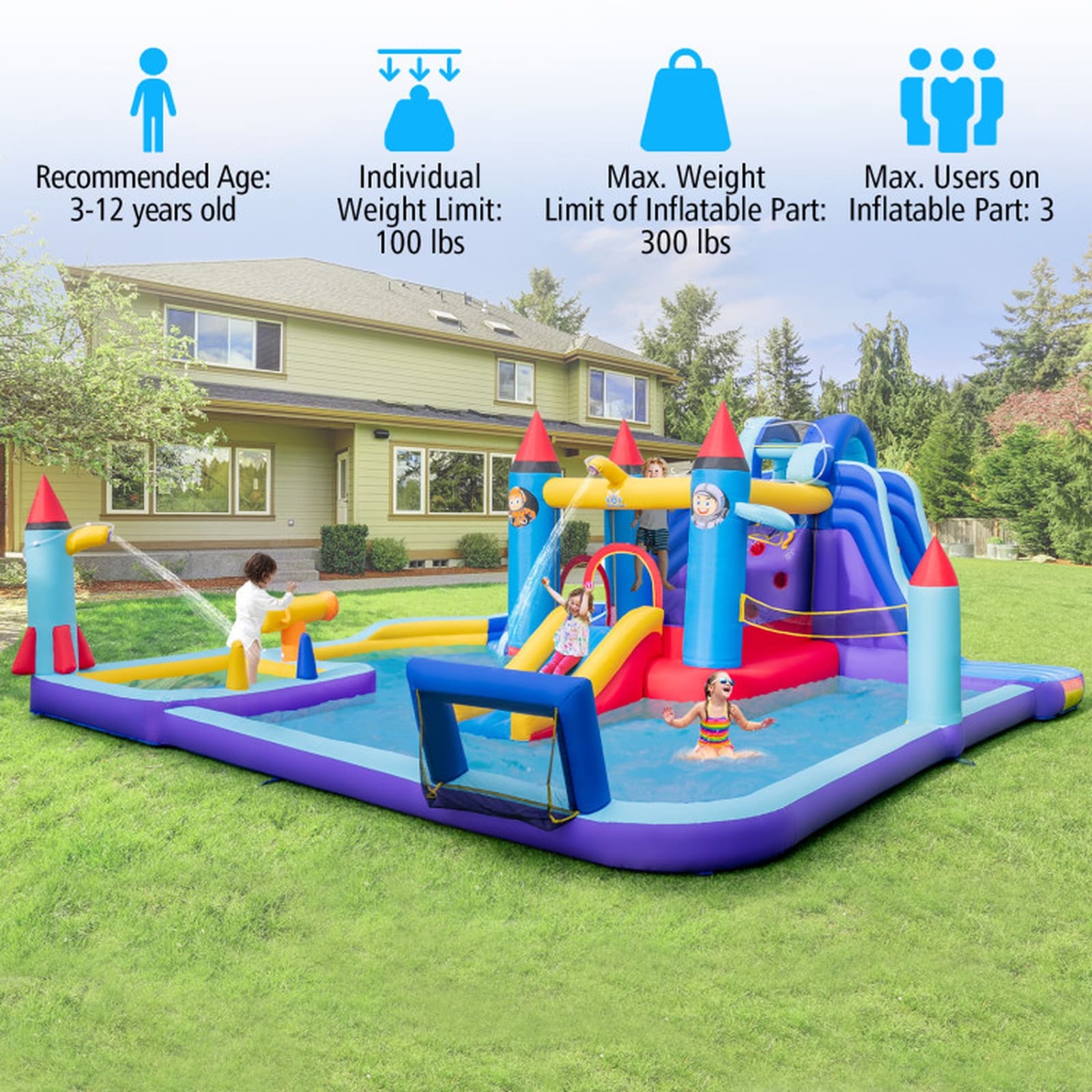 SUGIFT LW102SUGHY1025 Bounce-Houses - View #6