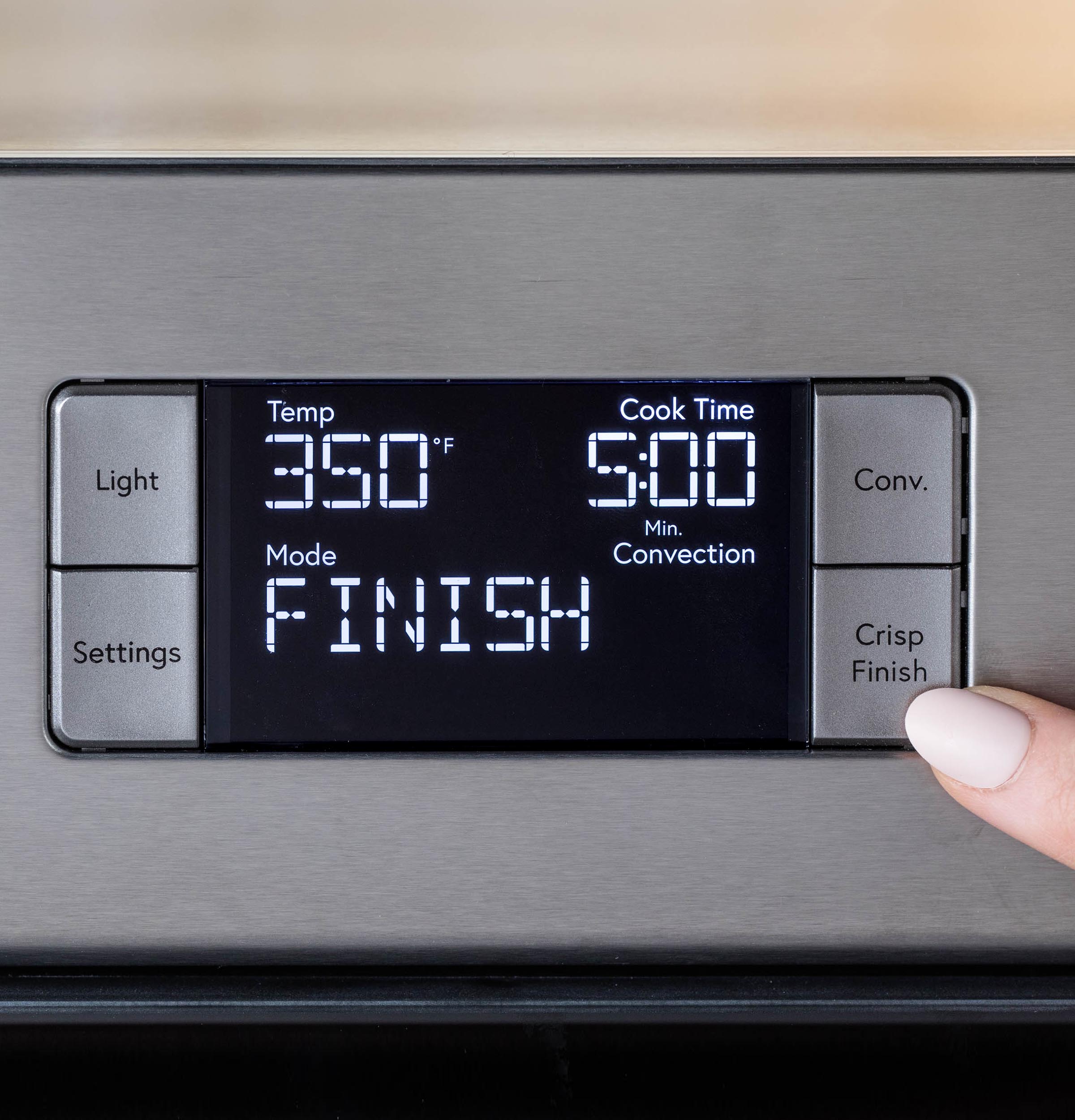Stainless Steel Countertop Toaster Oven with Air Fry