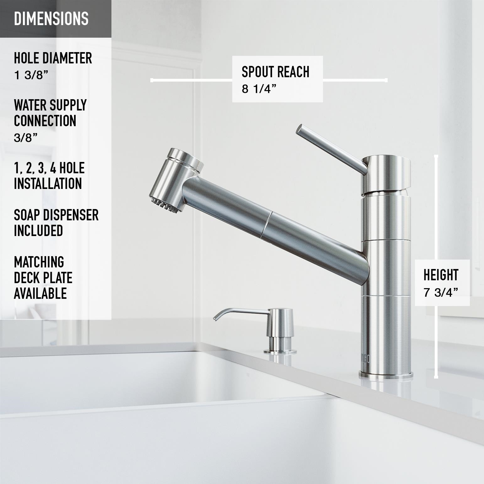 VIGO VG02021STK2 Kitchen-Faucets - View #6