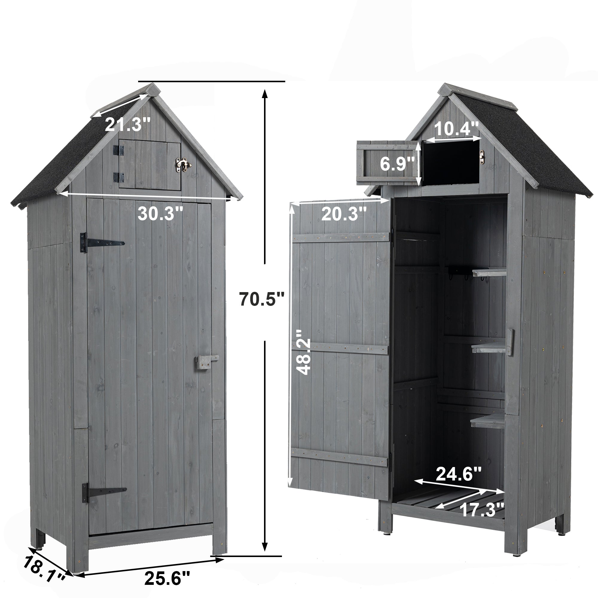 Boyel Living BL-HO-67668 Wood-Storage-Buildings - View #6