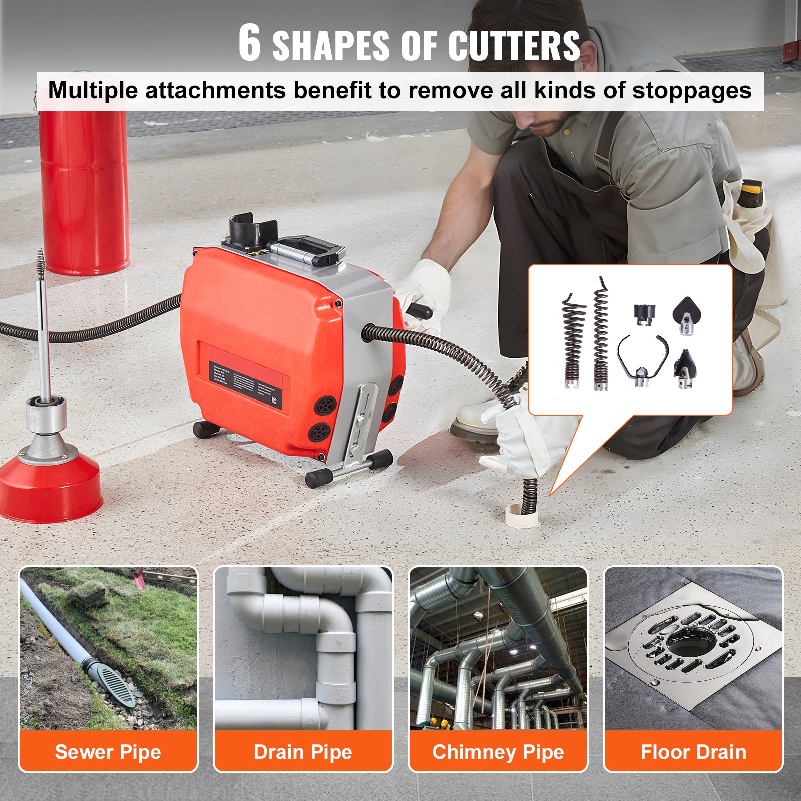 VEVOR XSGDSTJ420W5G5H34V1 Machine-Augers - View #5