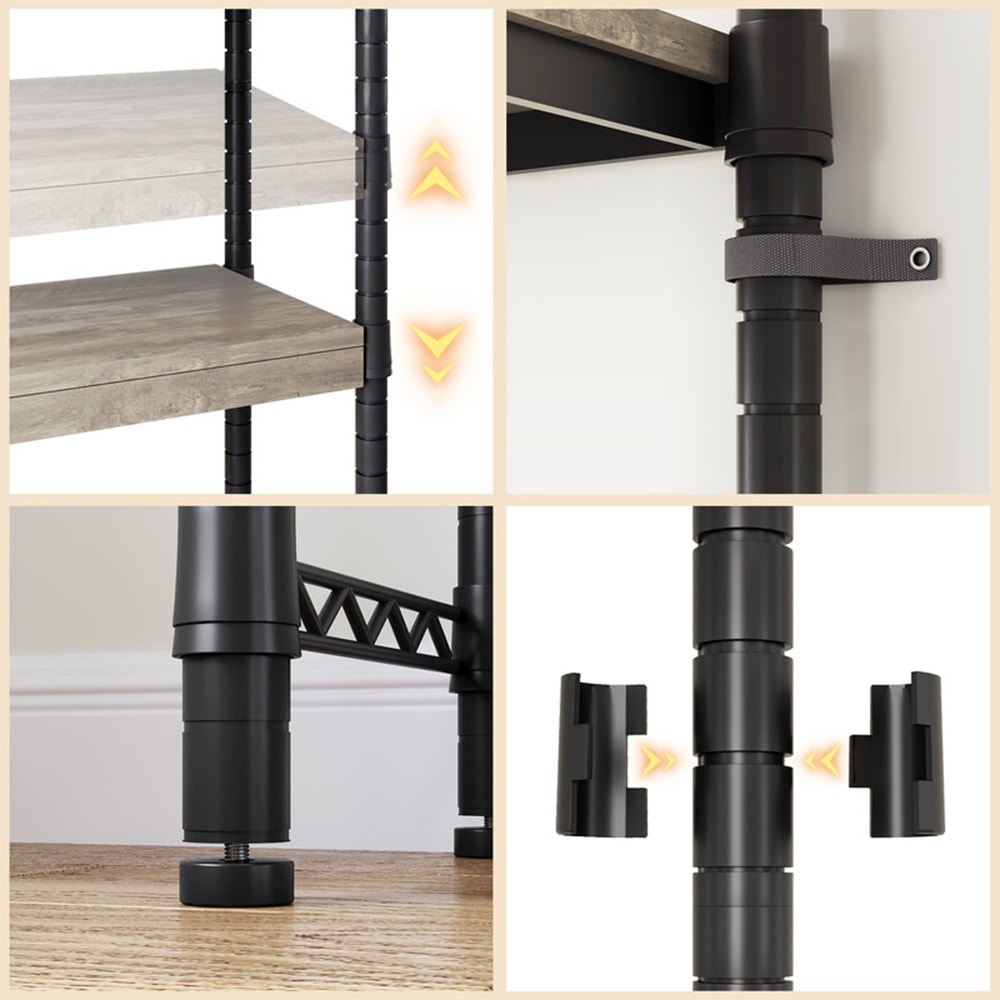 Garvee PHO-0YQYCKC1 Free-Standing-Shelving - View #4