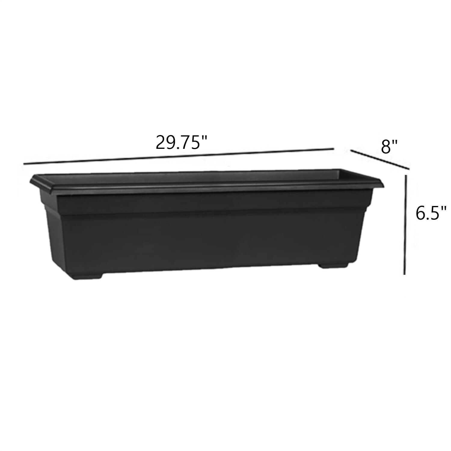 Novelty Manufacturing 026978163080 Planter-Window-Box - View #3