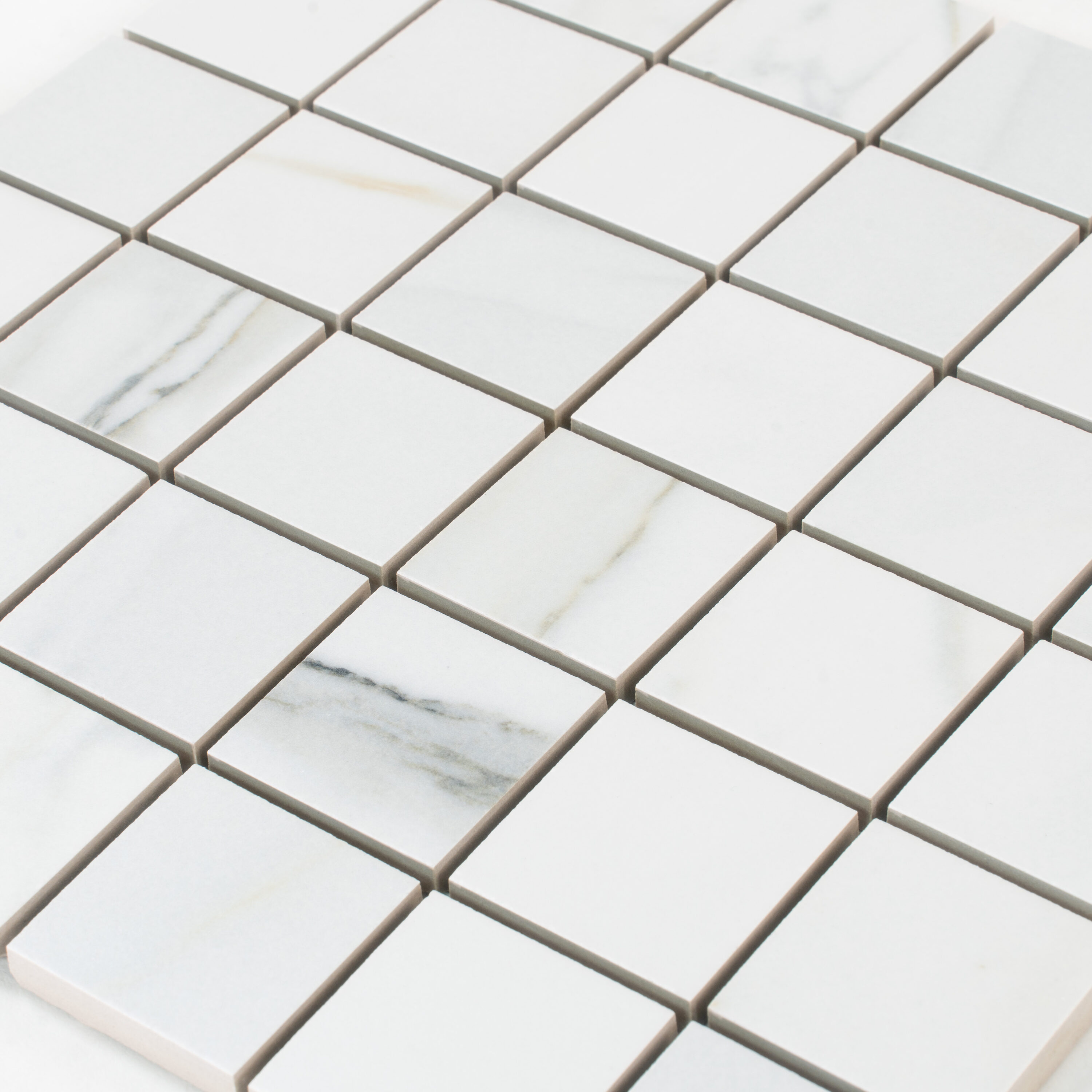 Splendor Matte White Porcelain Mosaic Tile Sheet