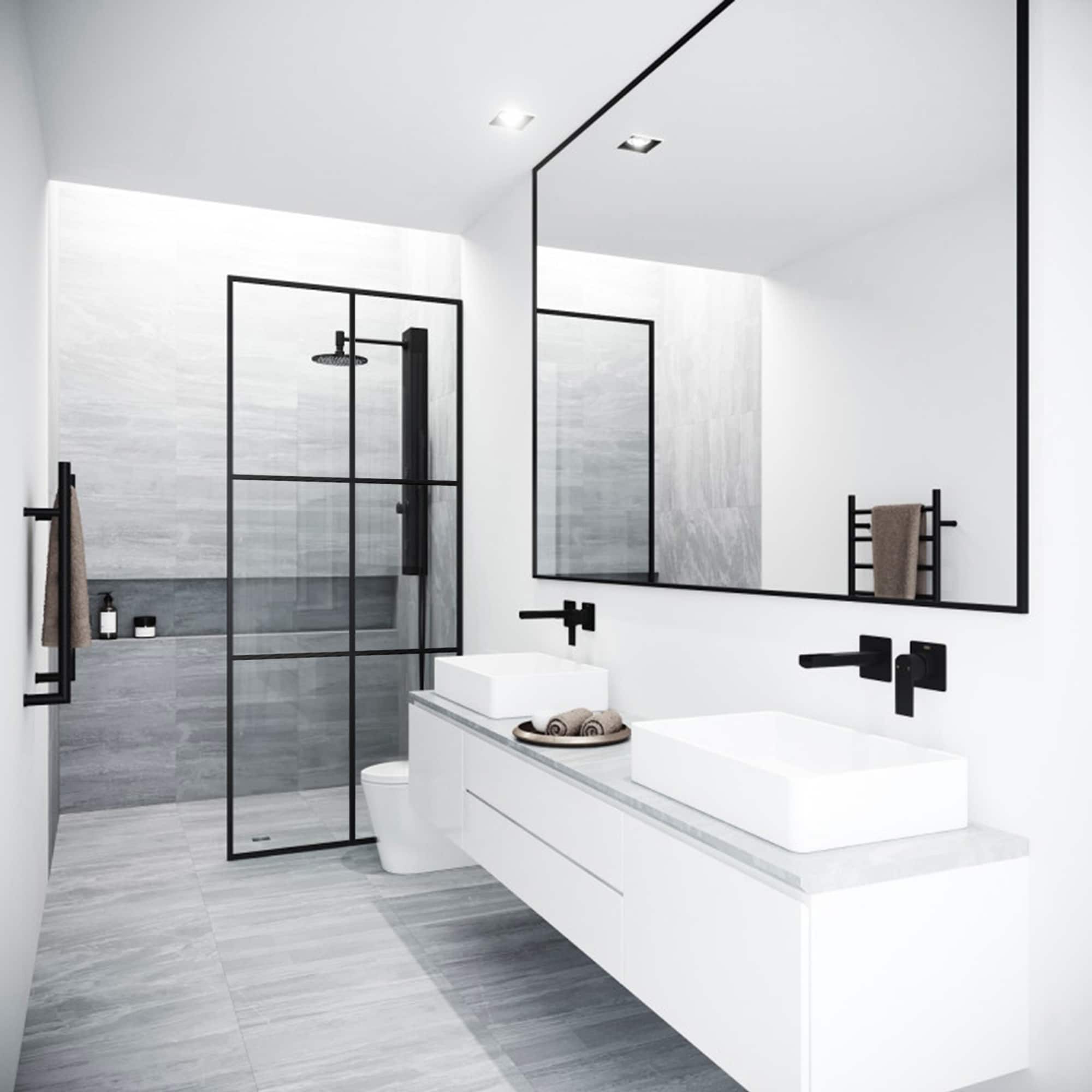 VIGO VG6091MBCL3474 Shower-Doors - View #4