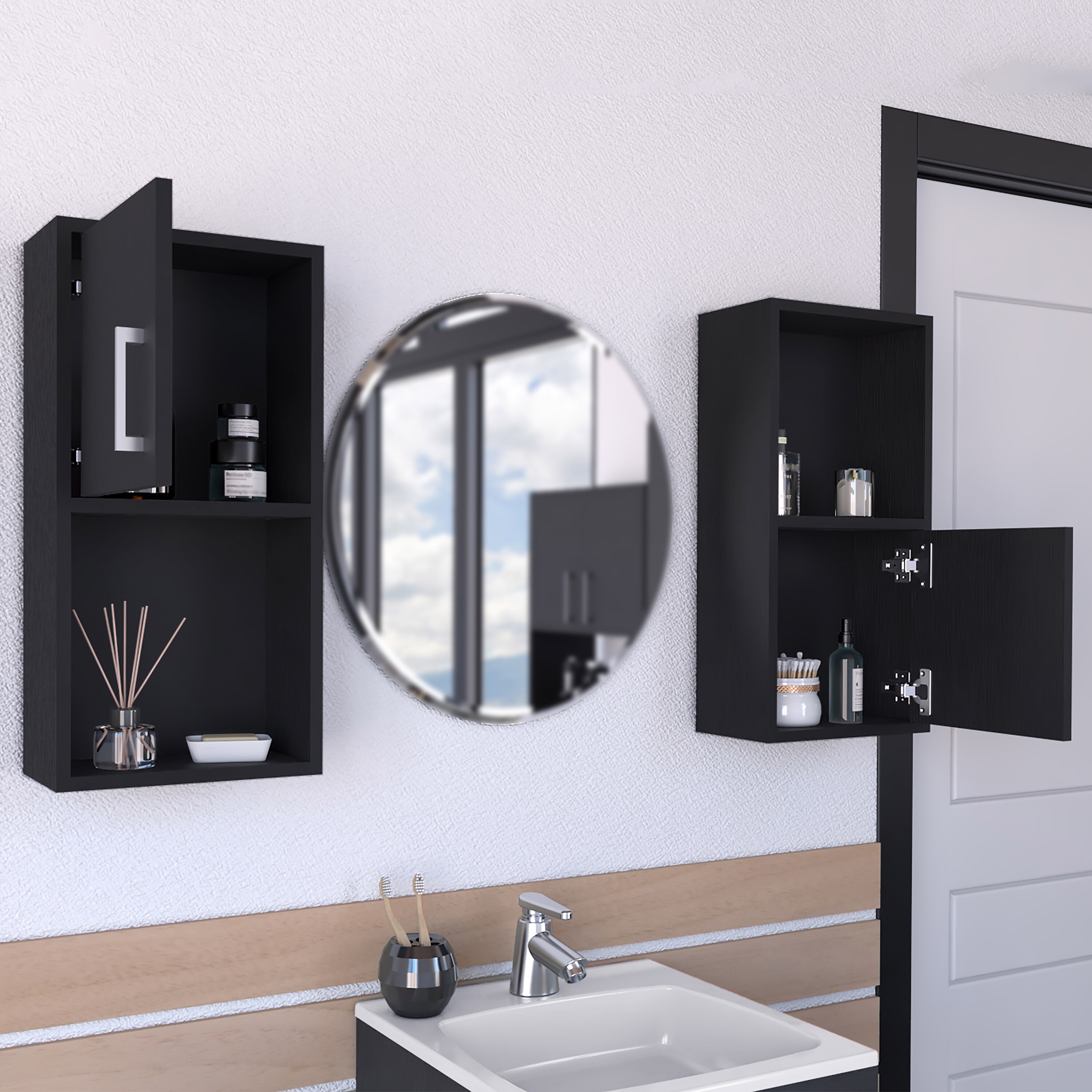 Tatayosi T199746 Bathroom-Wall-Cabinets - View #7