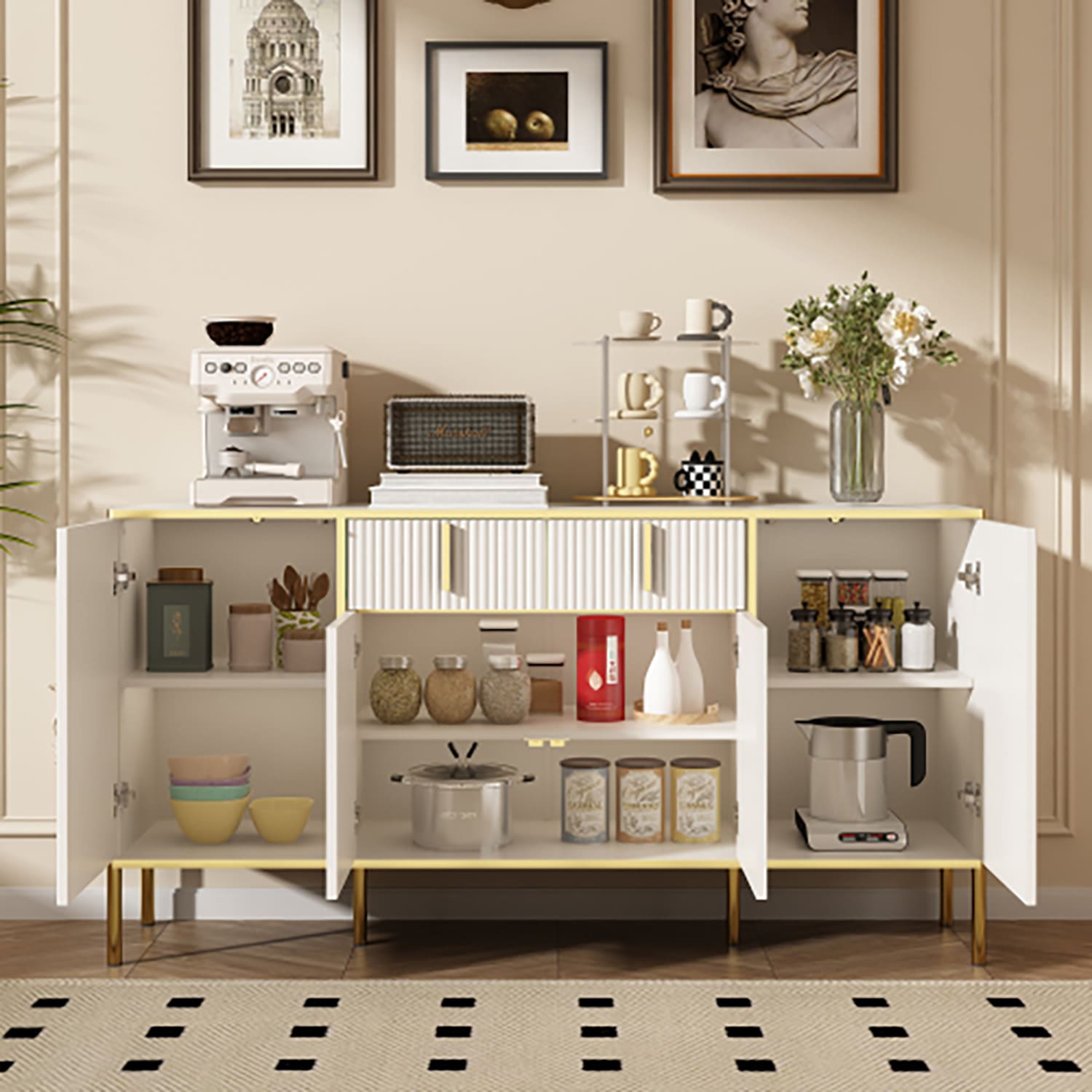 GZMR GM-W2510 Dining-Kitchen-Storarge - View #2