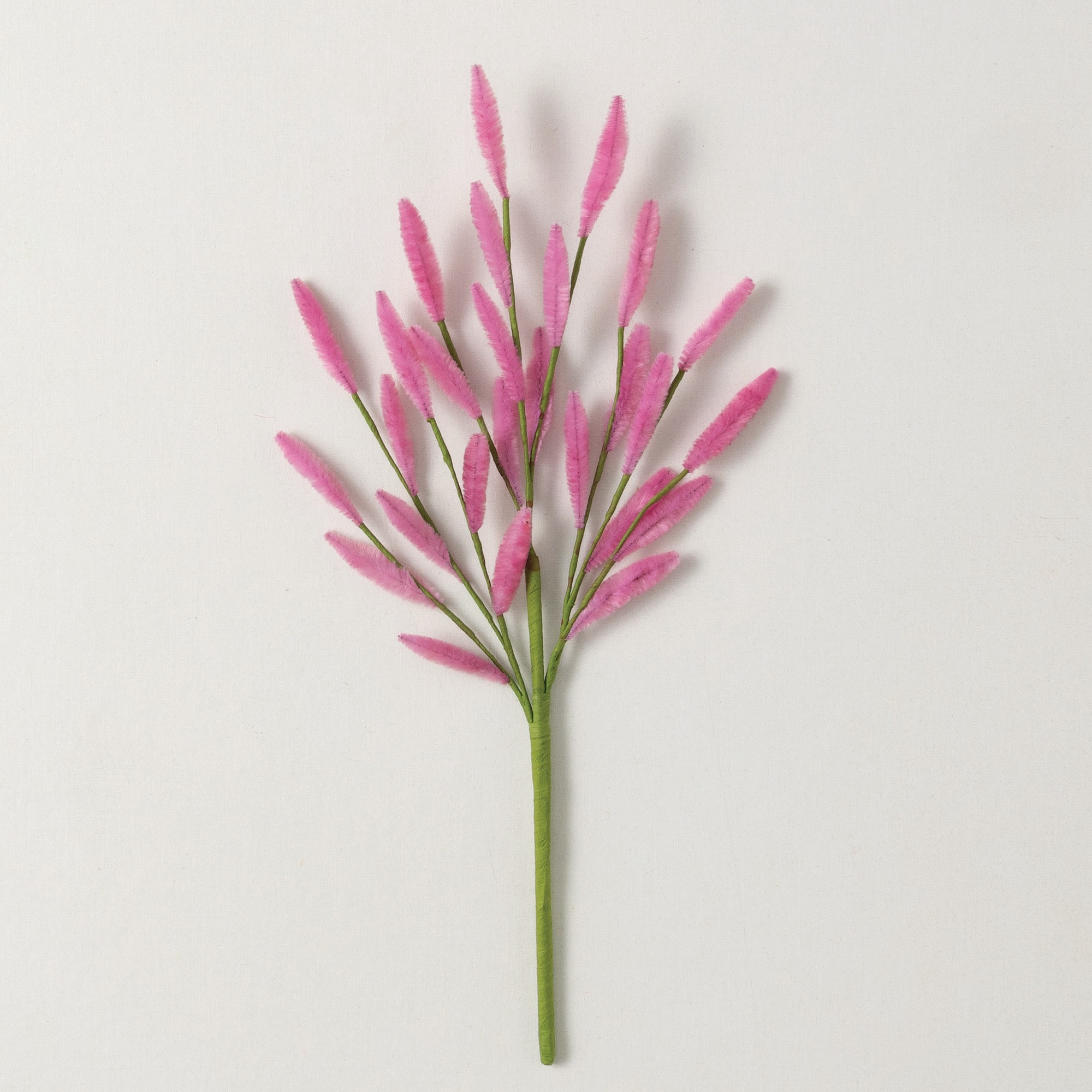 Sullivans GG997 HT PI 16.5-in Hot Pink Indoor Desktop Mixed greenery Artificial flower
