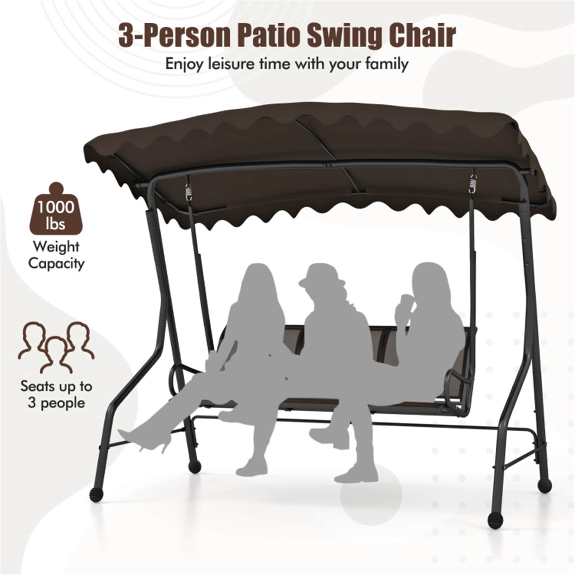 BABOOM BOM-11717BN-CO Swing-Gliders - View #6
