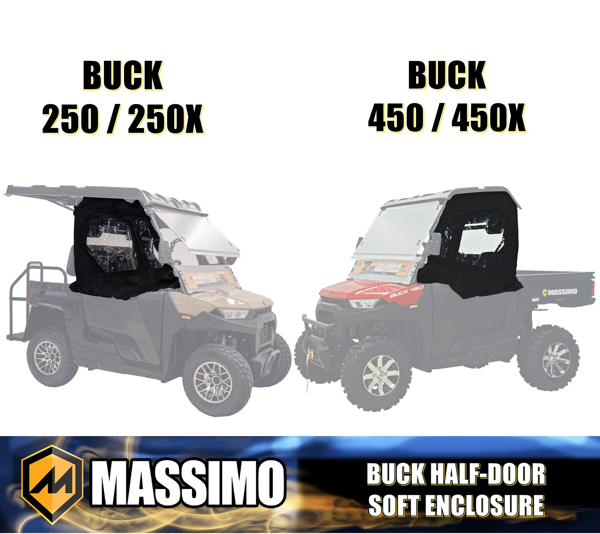 Massimo Y55HD450711 Black Soft Enclosure
