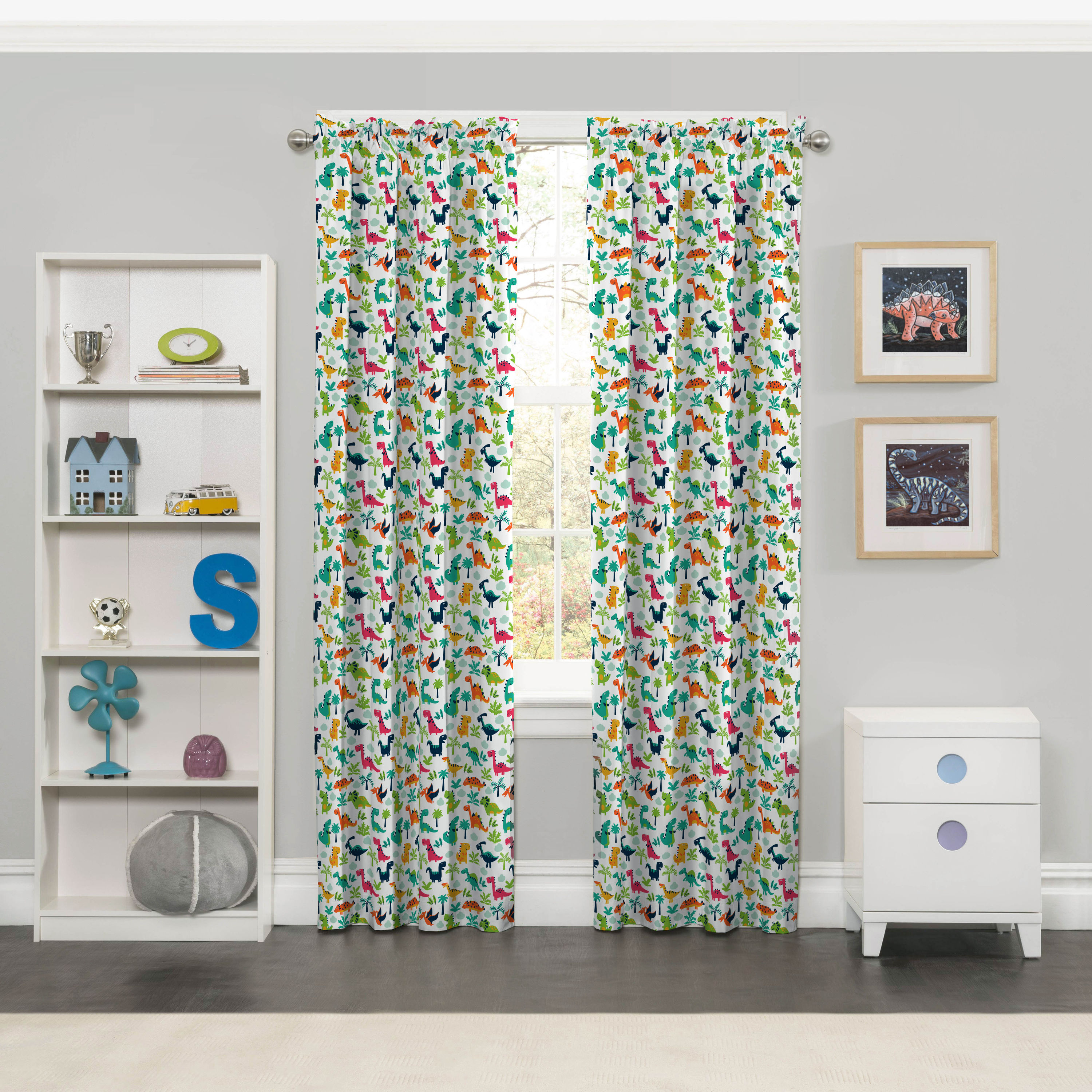 Eclipse 17476042X084MUL 84-in Multiple Blackout Rod pocket Single curtain panel