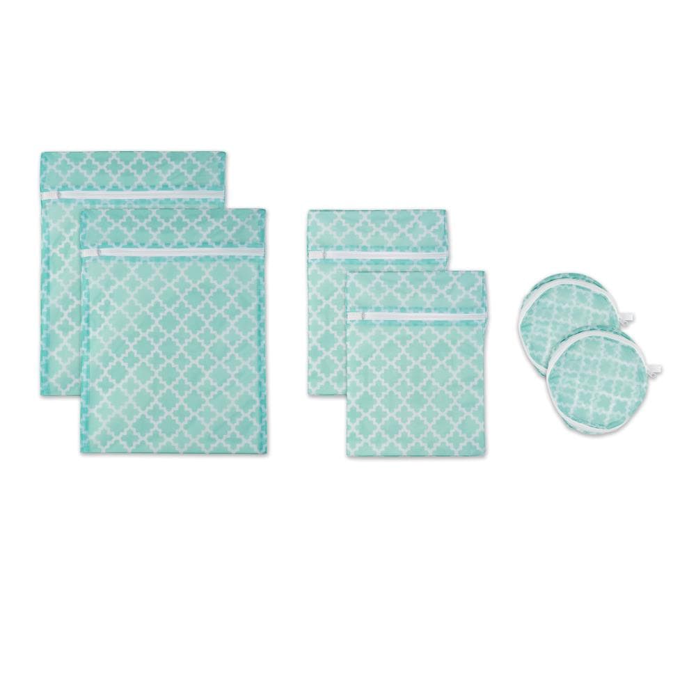 Hastings Home 4 Piece Count Synthetic Mesh Laundry Bag