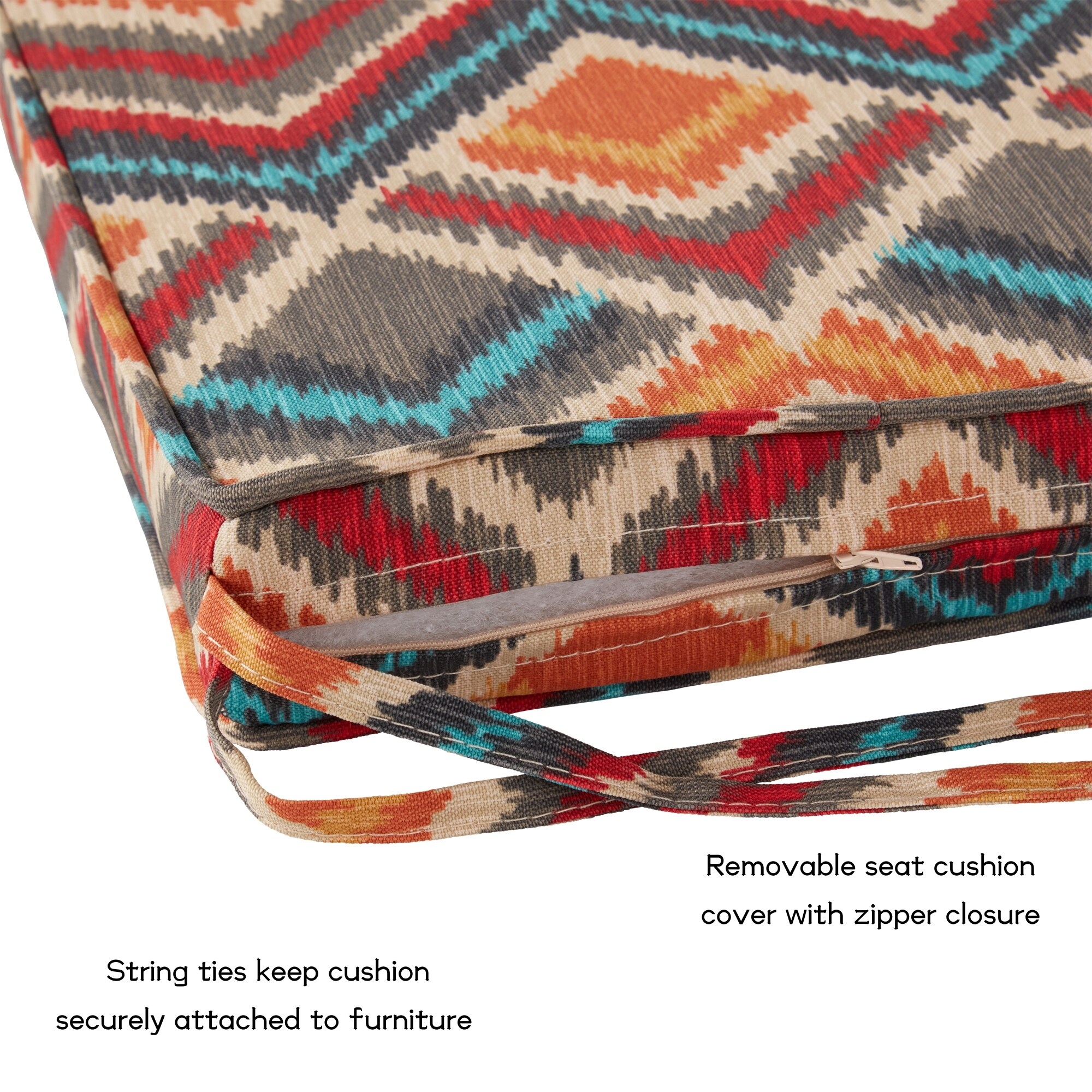 Greendale Home Fashions OP2100S4-SURREAL Patio-Furniture-Cushions - View #4