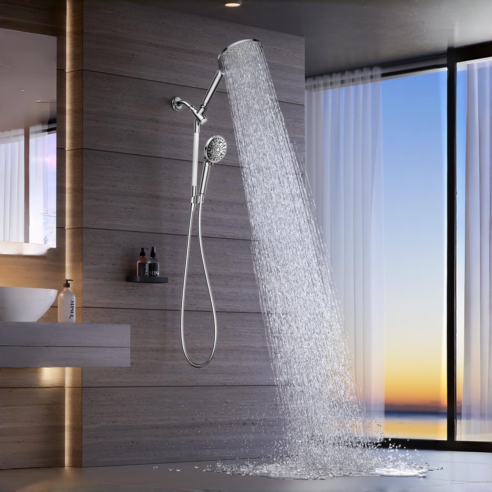 Numhew NHBEN33539 Showerhead-Bar-Panels - View #6