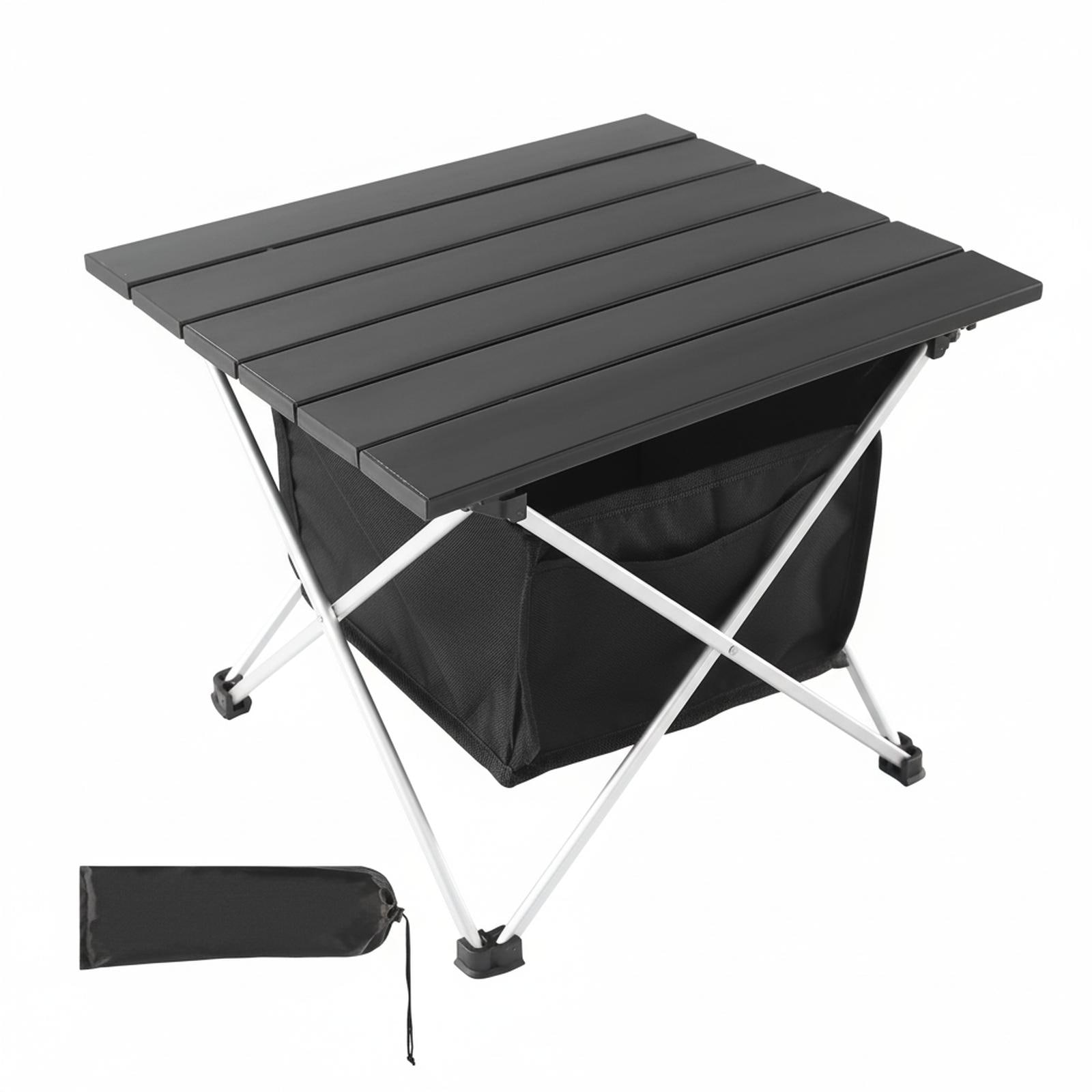 Baginizer -  Portable Folding Camping Table Aluminum Top Sturdy Lightweight Easy Carry for Outdoo...