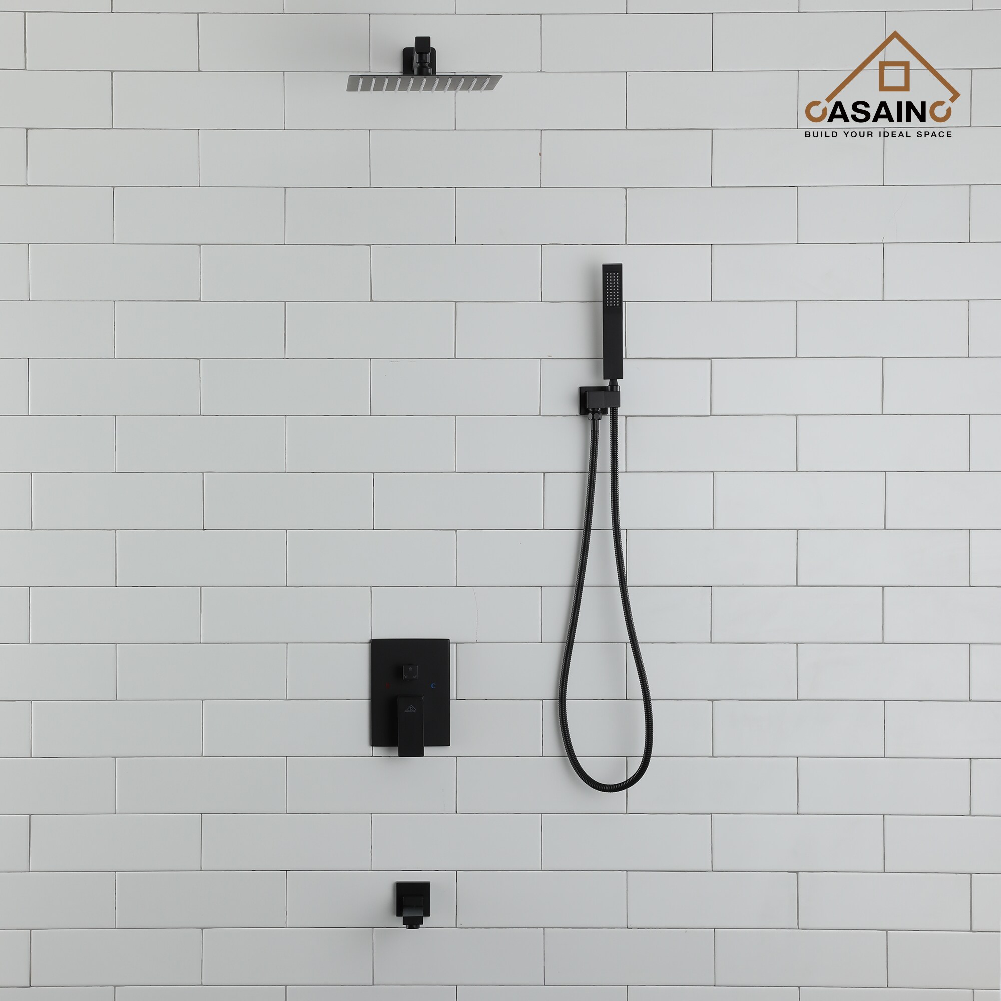 CASAINC WF-DBW93102H-10 Showerhead-Bar-Panels - View #3
