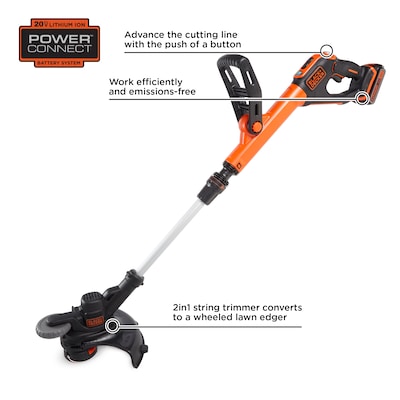 Black and Decker LST300 - Cordless 20V Lith String Trimmer Type 1 