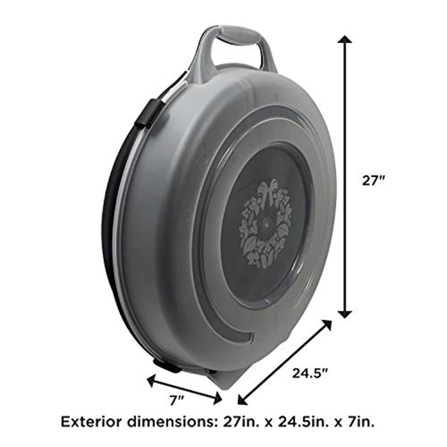 Homz Products 324362 Wreath-Storage - View #2