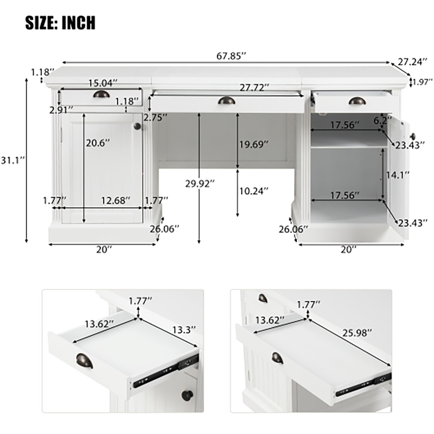 GZMR GZ-FMS6132 desks - View #4