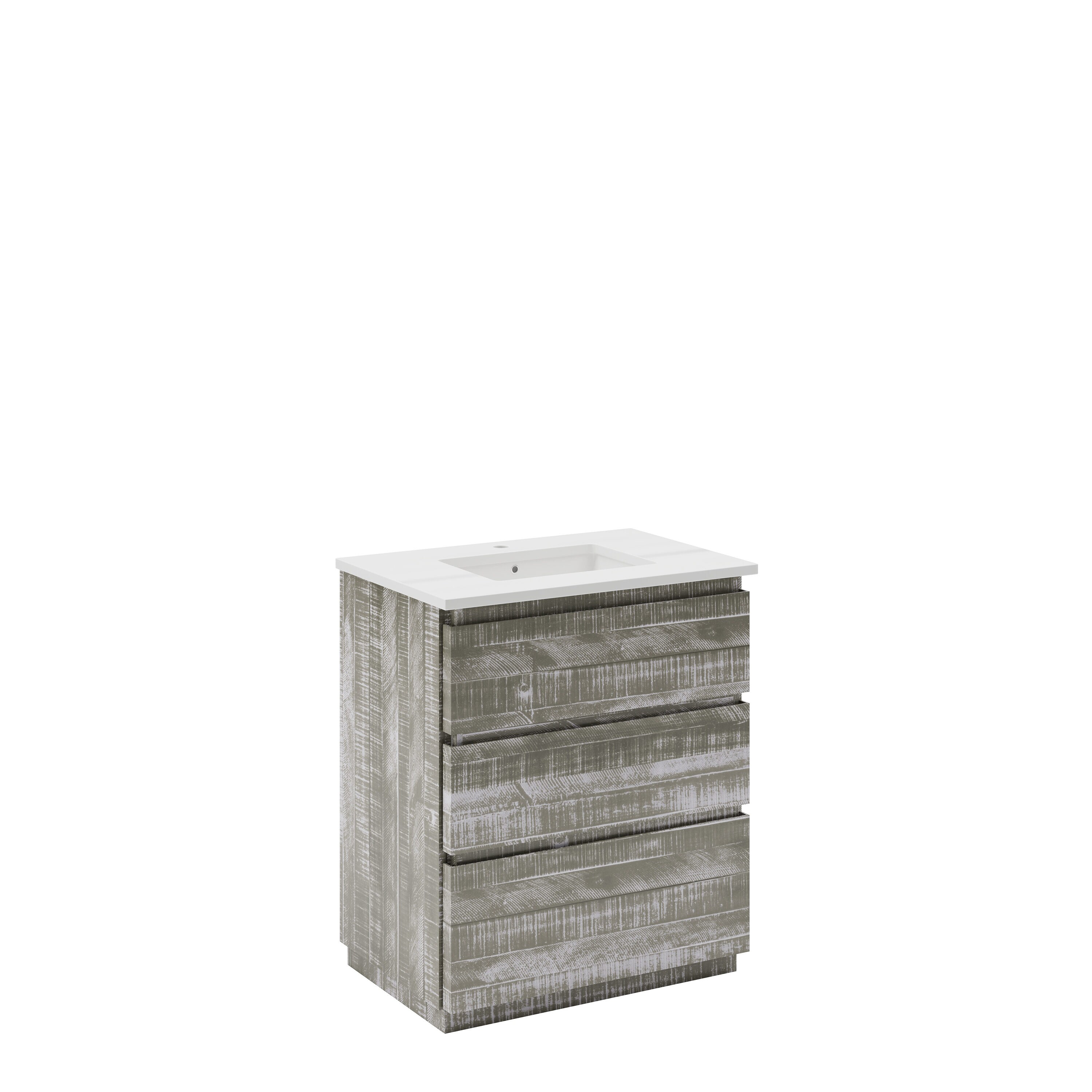 Fresca FCB3130ASH-FC-CWH-U Bath-Vanity-Combo - View #2