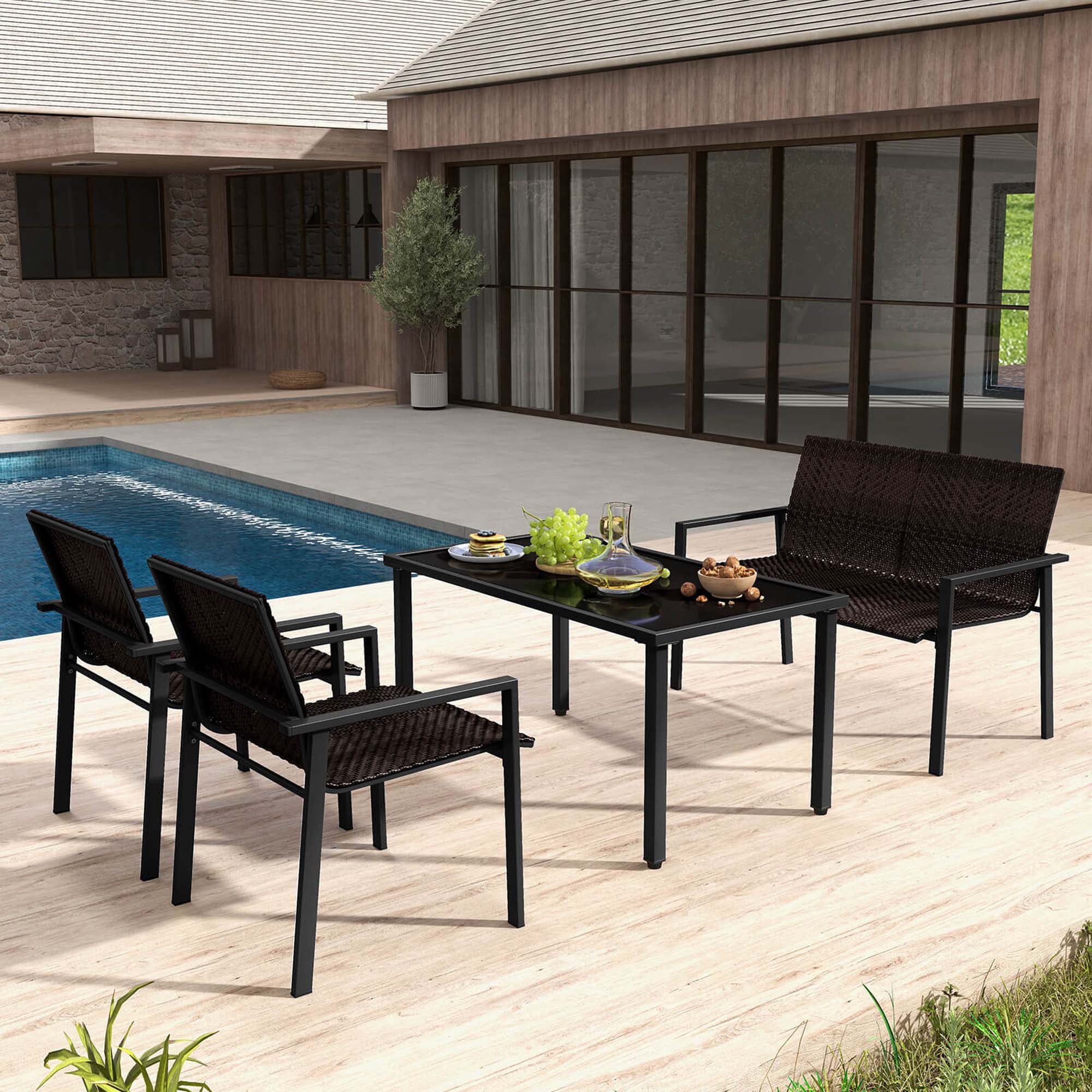 Costway HCST01798 Patio-Conversation-Sets - View #8