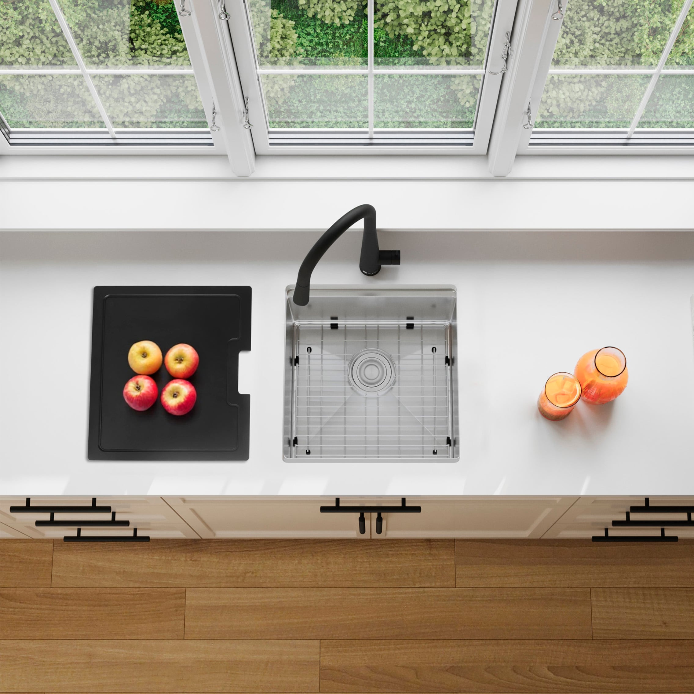 Stylish S-618WK Kitchen-Sinks - View #12