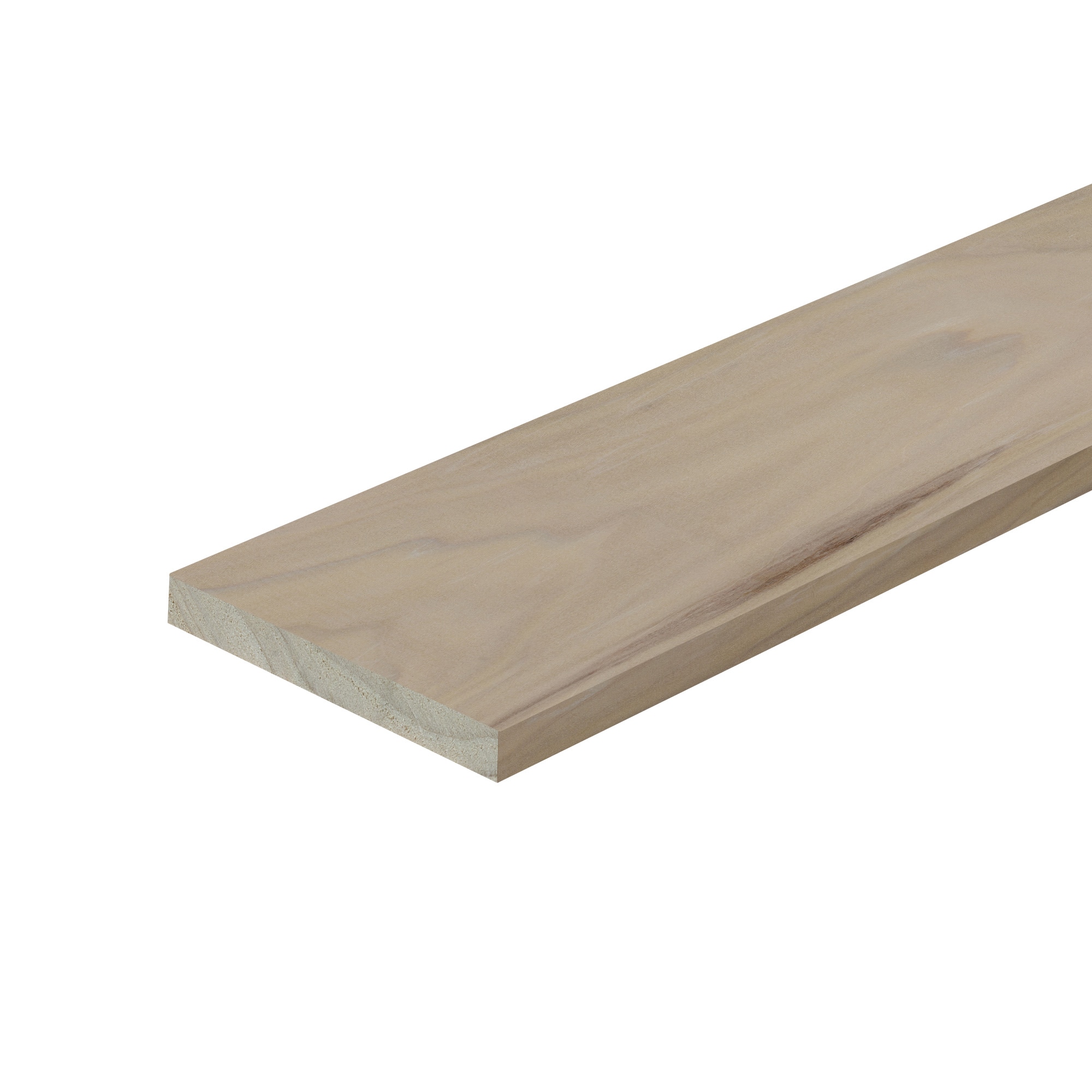Ornamental Mouldings BRDNAT 1-2X3X4POPR 1/2-in x 3-in x 4-ft Unfinished S4S Poplar Common Hardwood Board