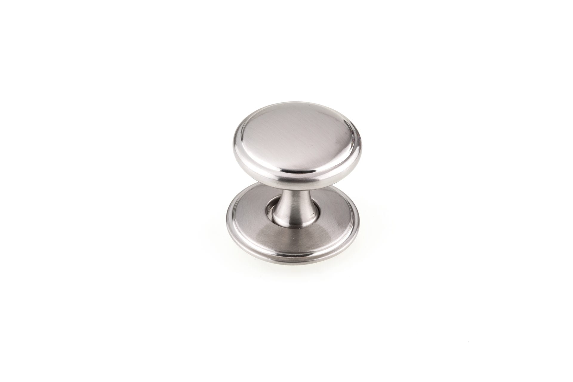 Aspen 1-9/16-in Brushed Nickel Round Transitional Cabinet Knob | - Richelieu BP224840195
