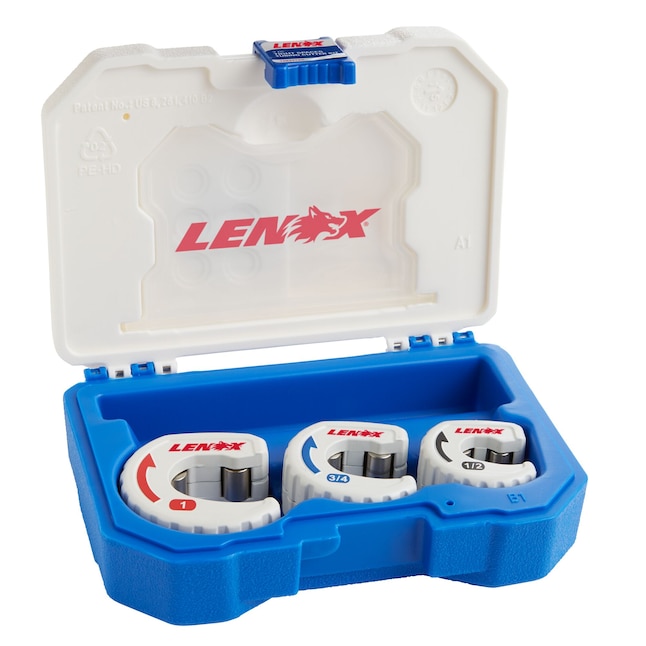 LENOX Cuts 1/2-in, 3/4-in and 1-in Pipe Copper Tube Cutter LENOX Cuts 1/2-in, 3/4-in and 1-in Pipe Copper Tube Cutter