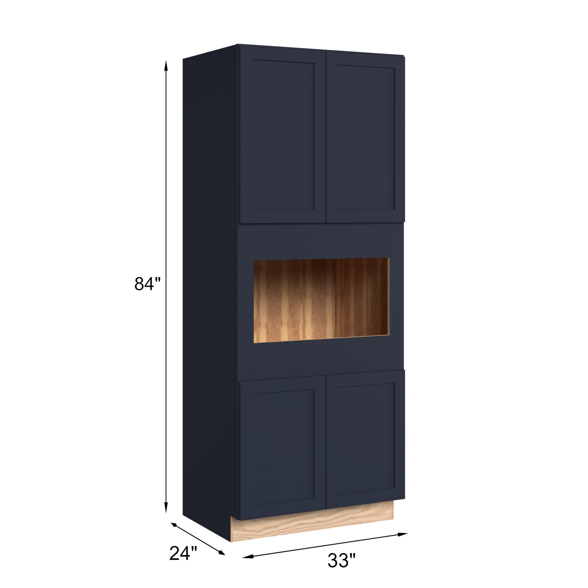 KraftMaid Momentum OC332484SG77 Cabinets-Kitchen - View #3