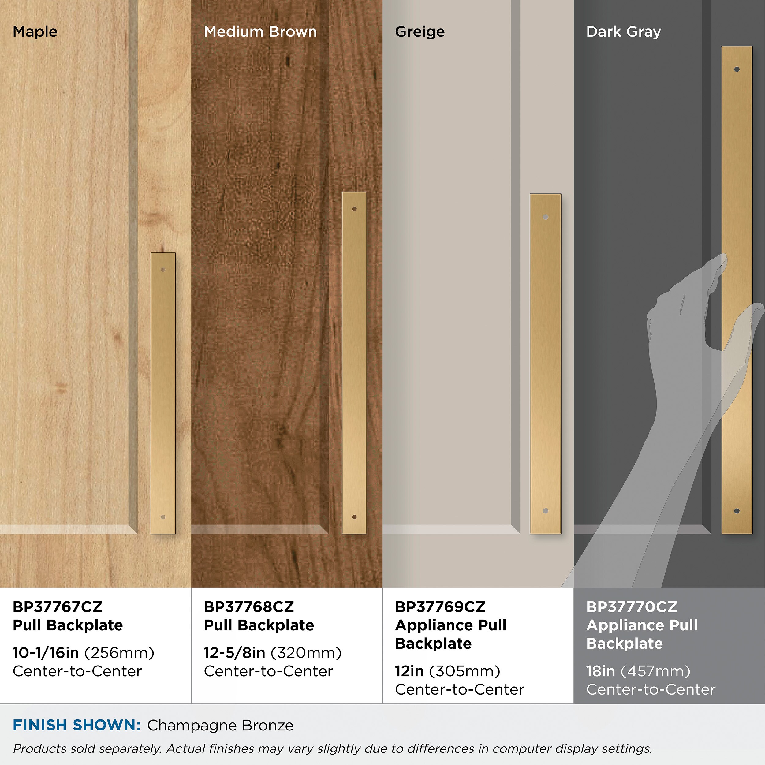 Amerock BP37770CZ Drawer-Hardware - View #7