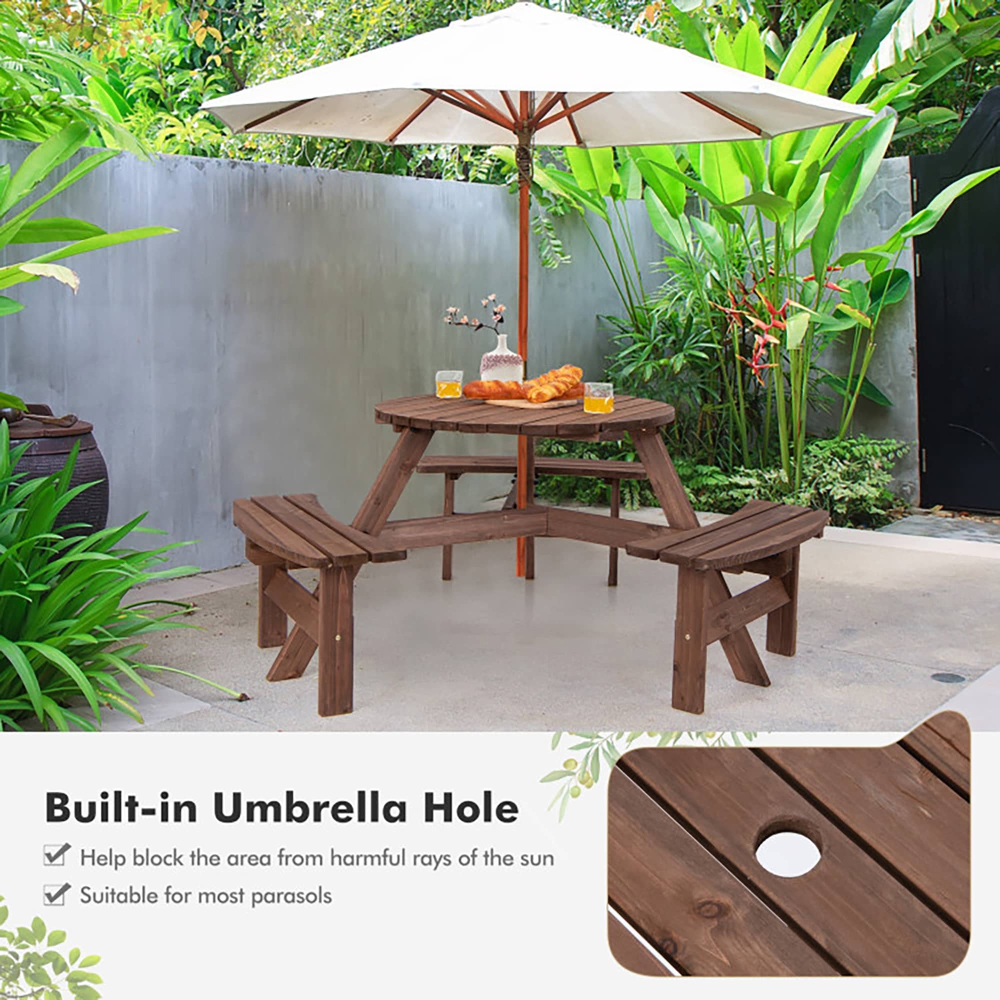 CASAINC WF-OP3291 Picnic-Tables - View #6