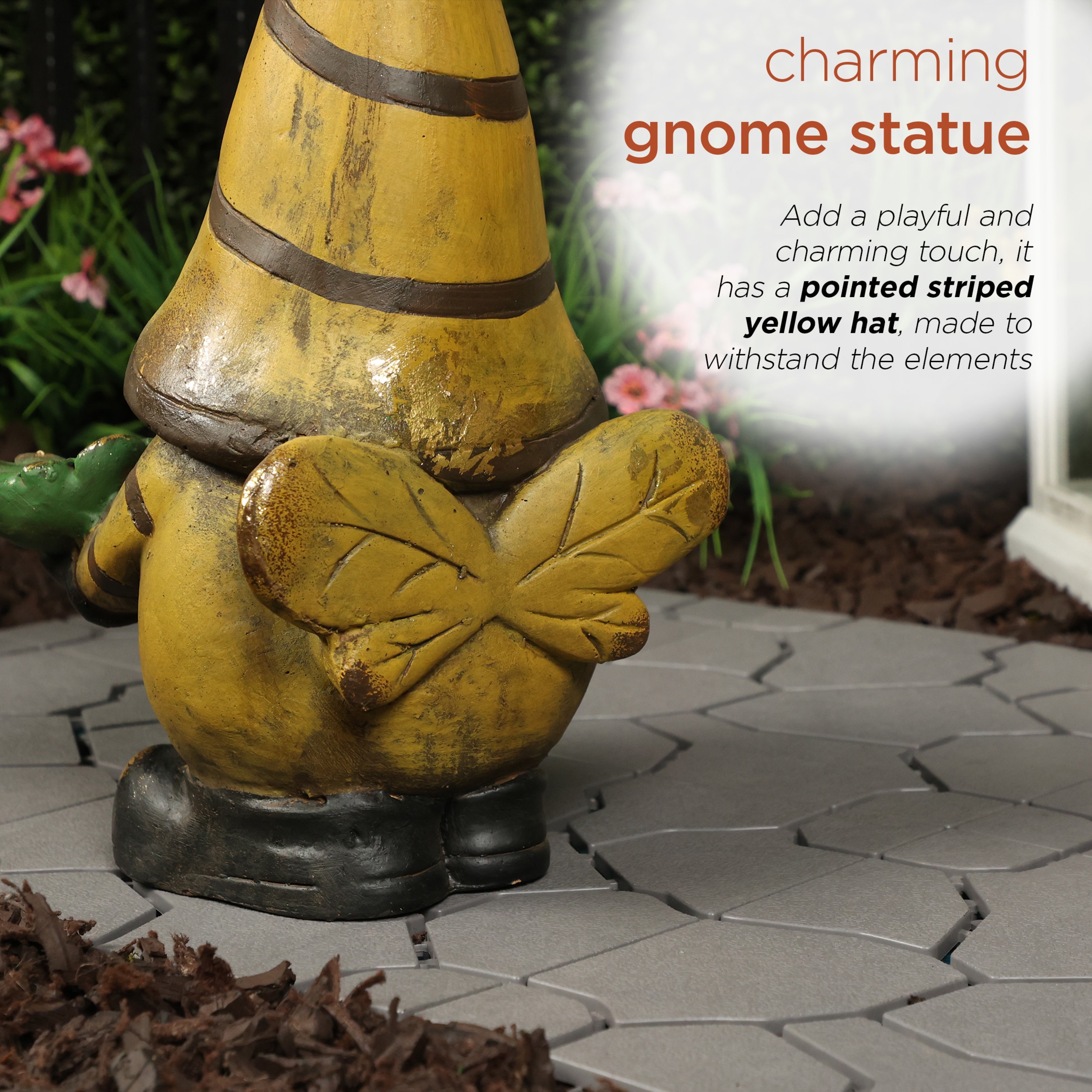 Alpine Corporation MCC854 Garden-Statue - View #10