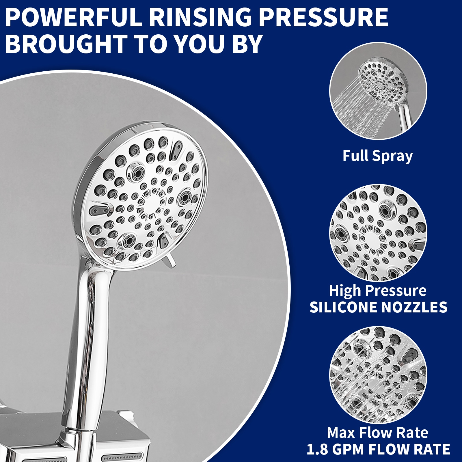 BWE A-9H-7806-C Fixed-Showerhead - View #3