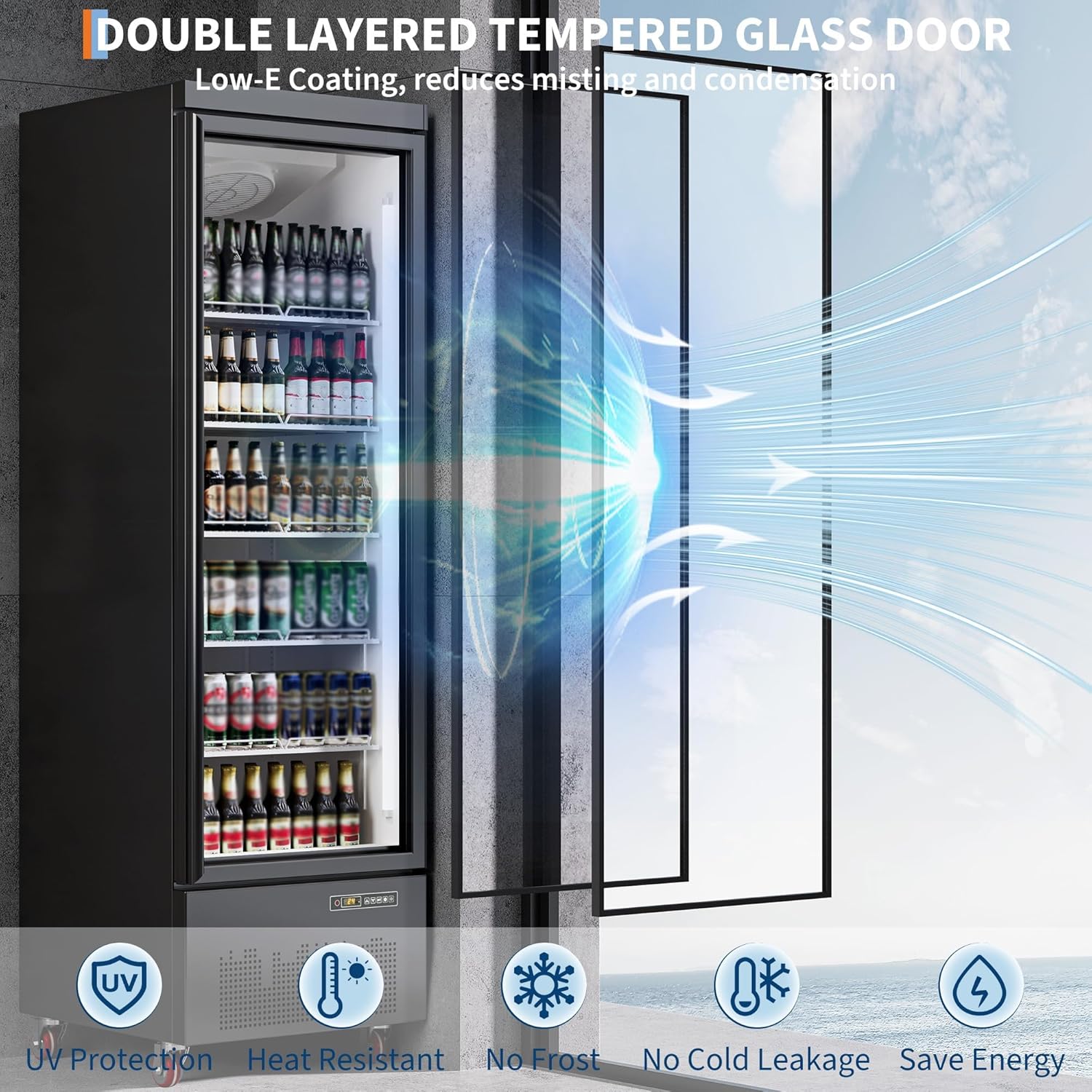 Qeetex YHC-33M5N4VC Beverage-Dispensers - View #3