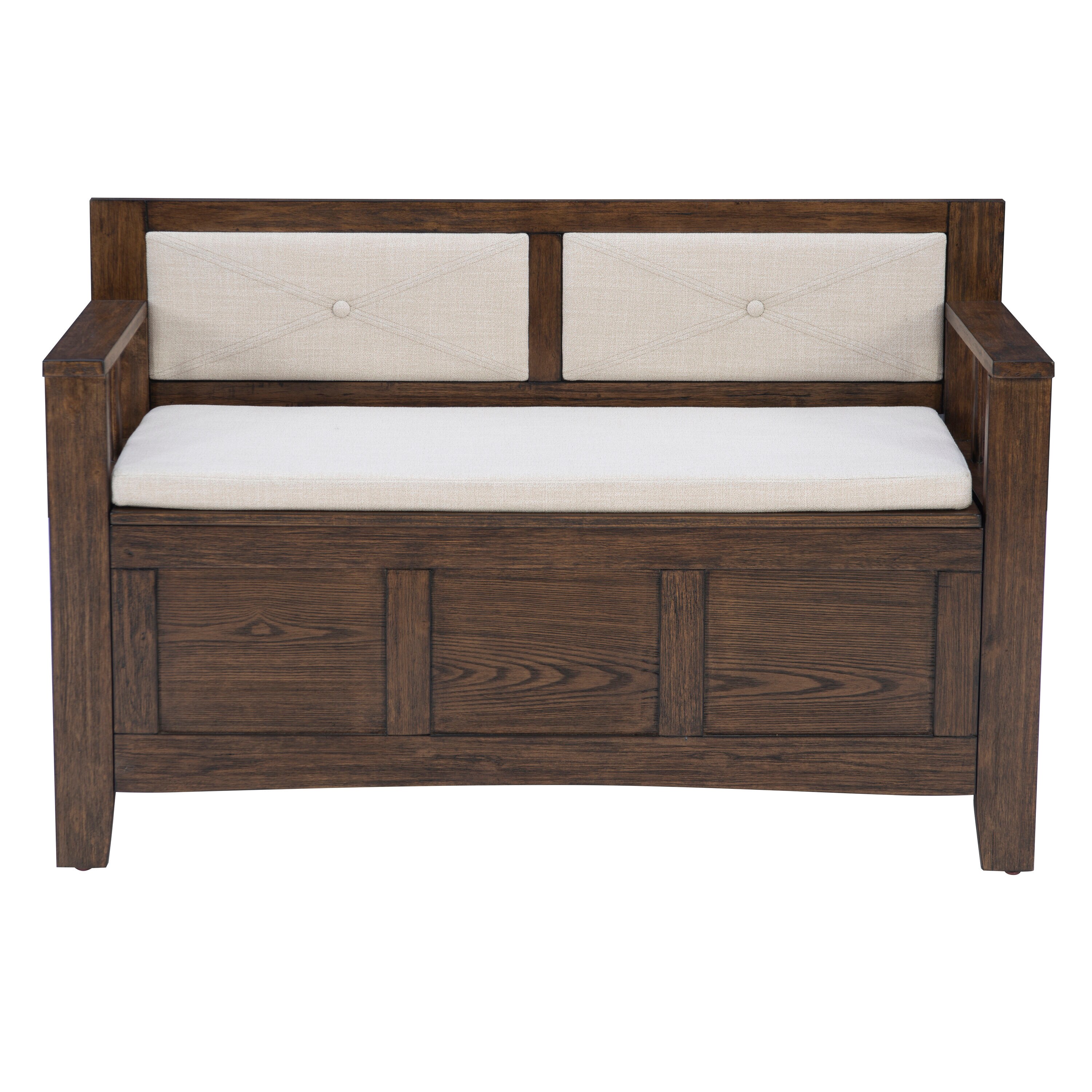 Linon LOWES2147 bench - View #5