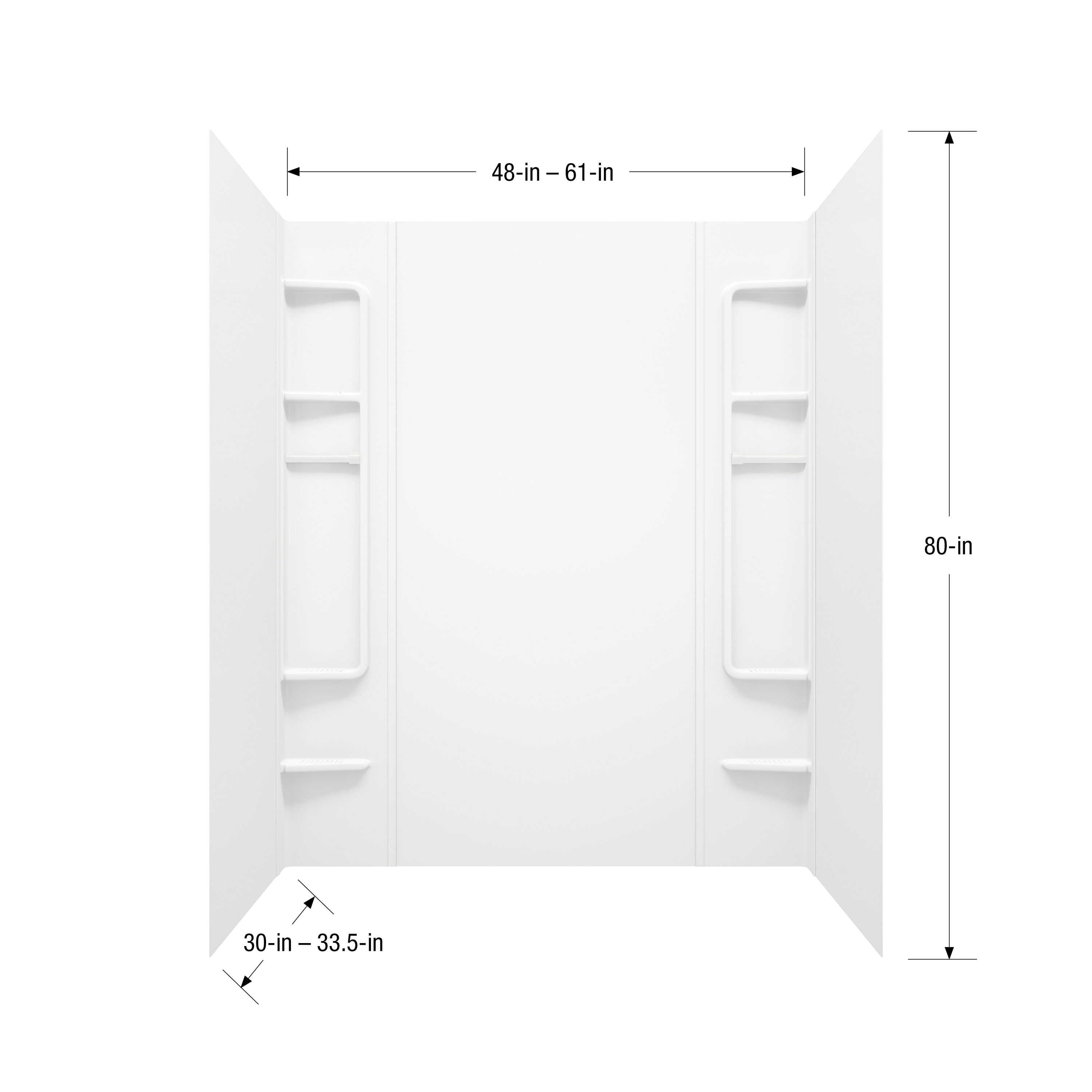 MAAX 807139-000-129-000 Bathtub-Wall-Surrounds - View #4