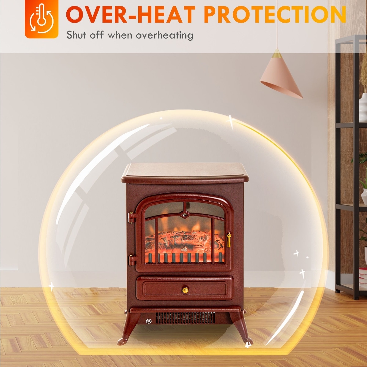 PEXCHO D0102X3ZF8V Electric-Fireplaces - View #4