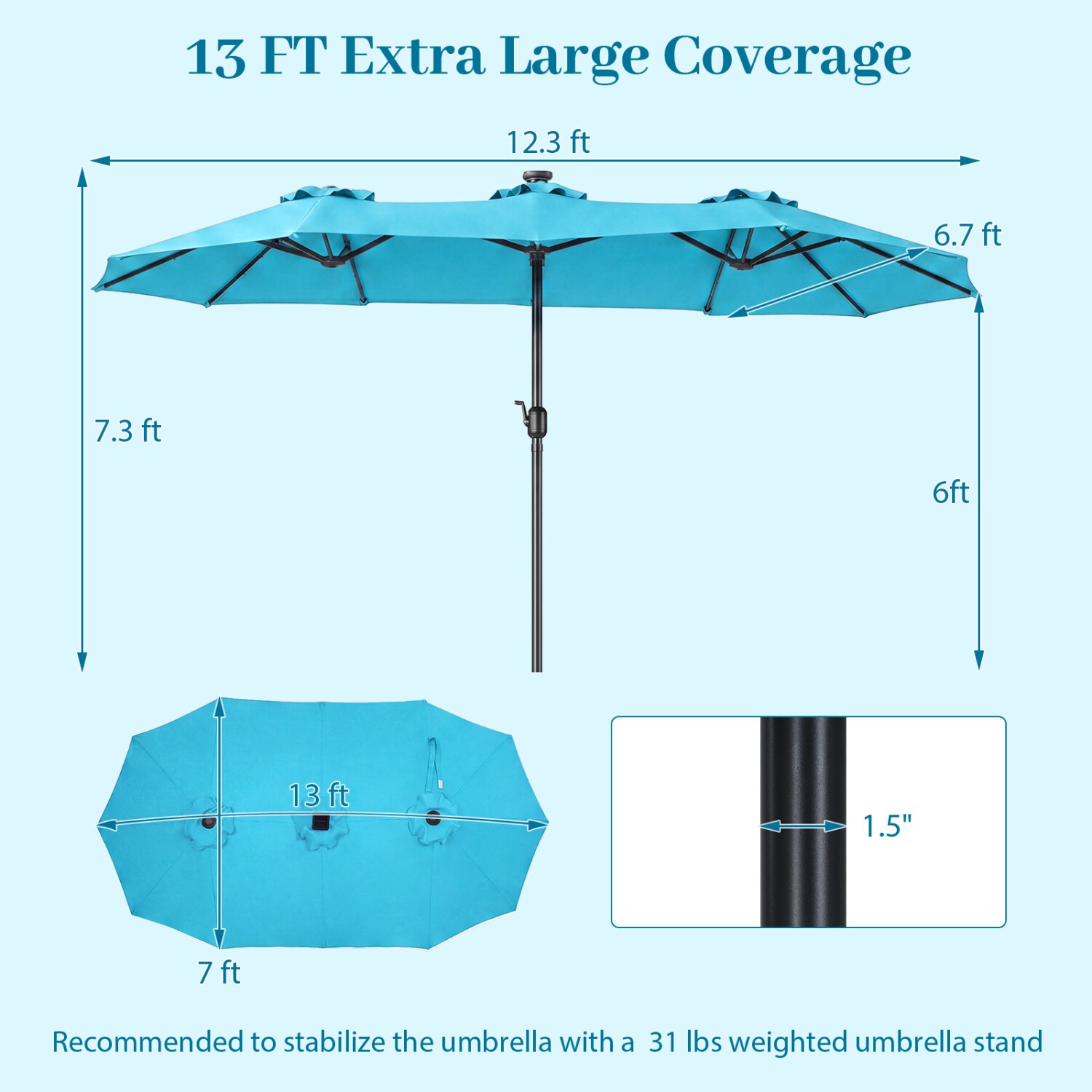 Volenca VOL-BEYF20 Umbrellas-2 - View #3
