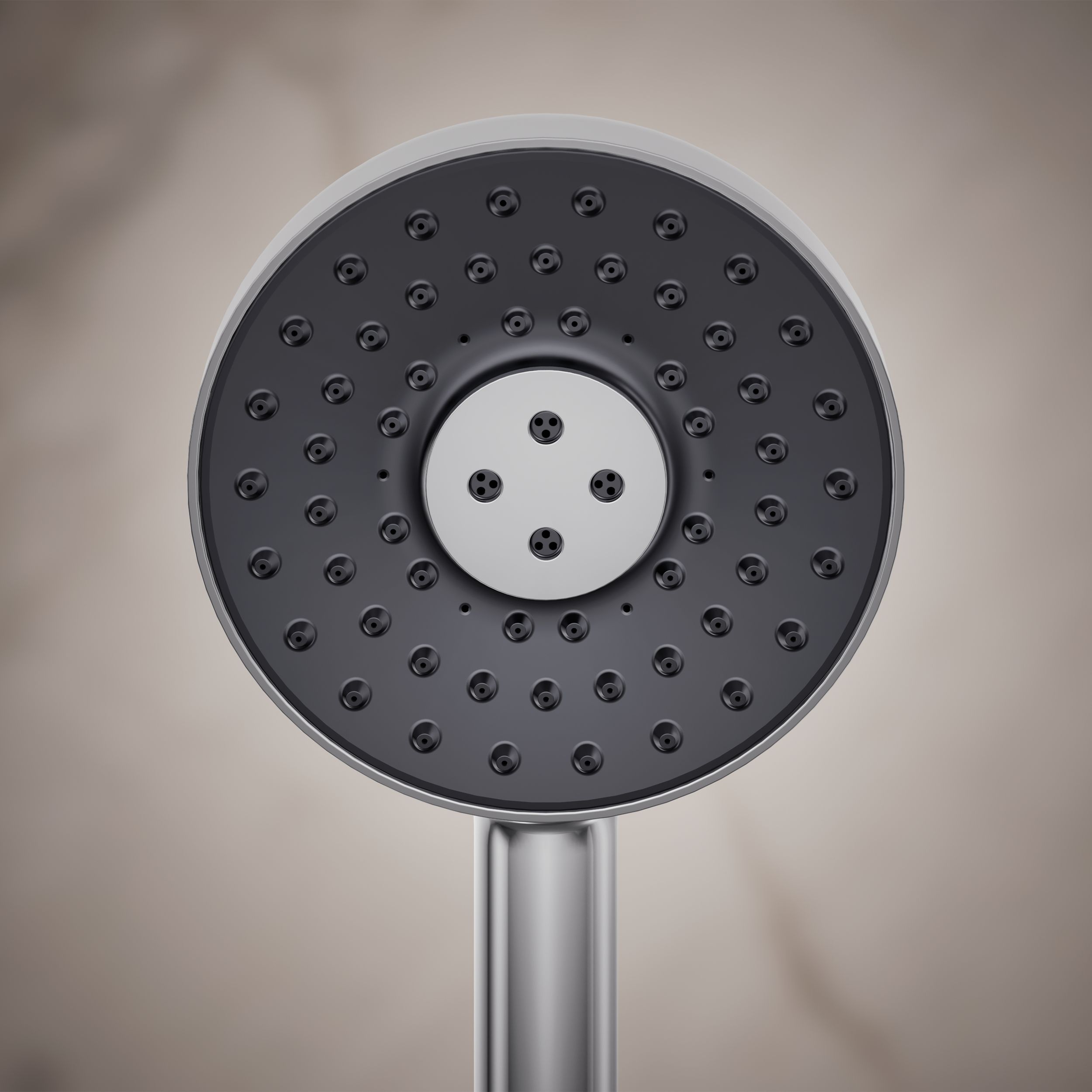 KOHLER Statement 3 -Spray Polished Chrome 5.63-in Round Handheld Shower ...