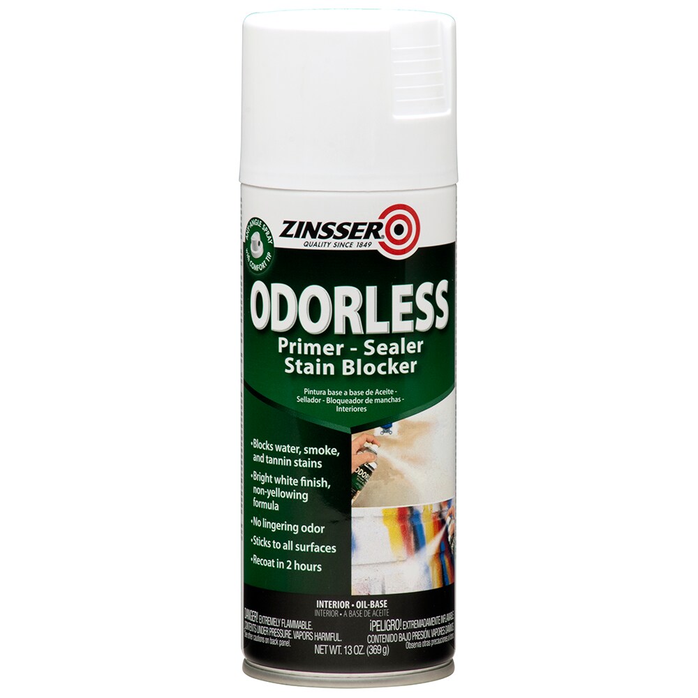 Zinsser 3959 Bulls Eye Odorless Interior Multi-purpose Oil-based Wall and Ceiling Primer (Aerosol Spray)