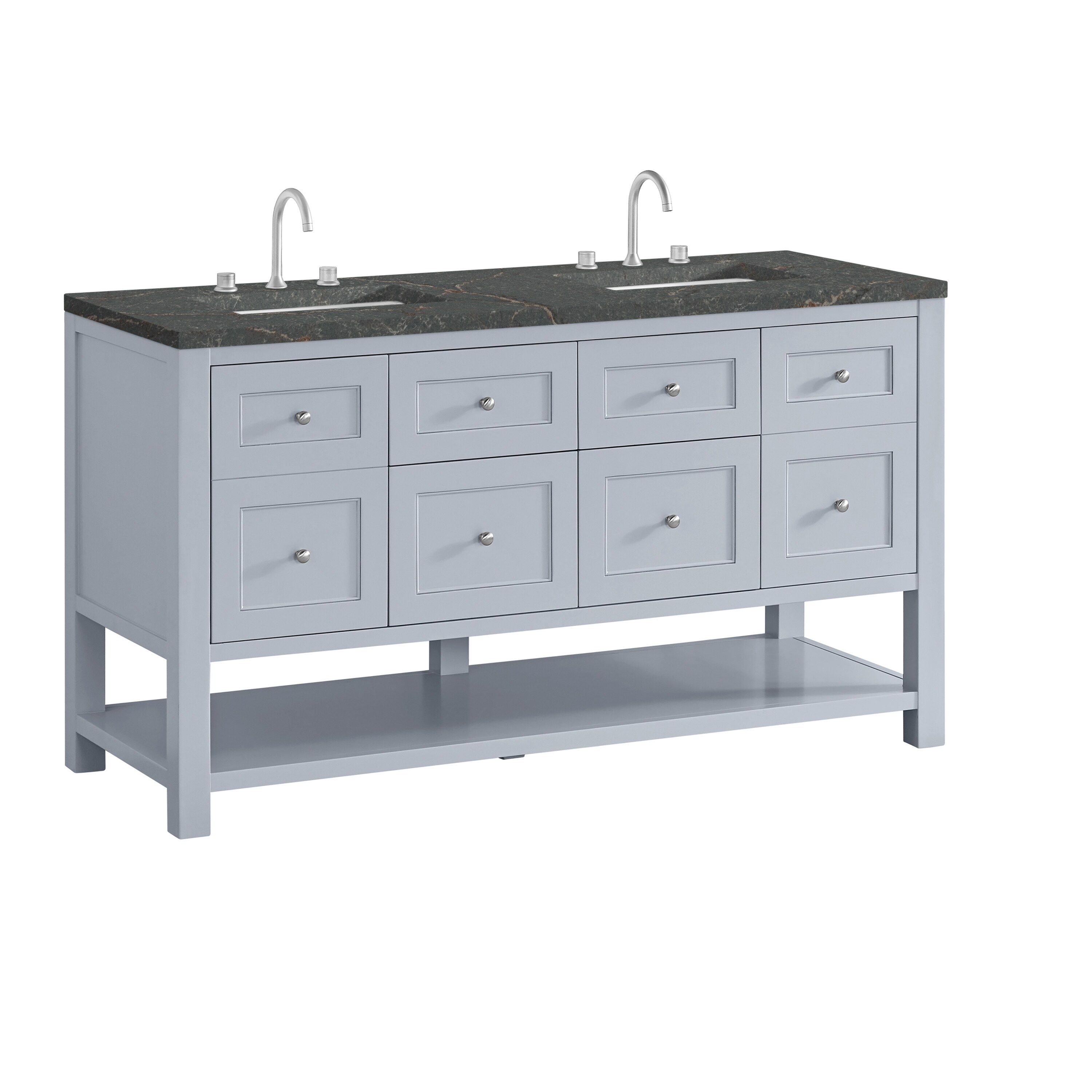 James Martin Vanities 330-V60D-SRB-3PBL Bath-Vanity-Combo - View #8