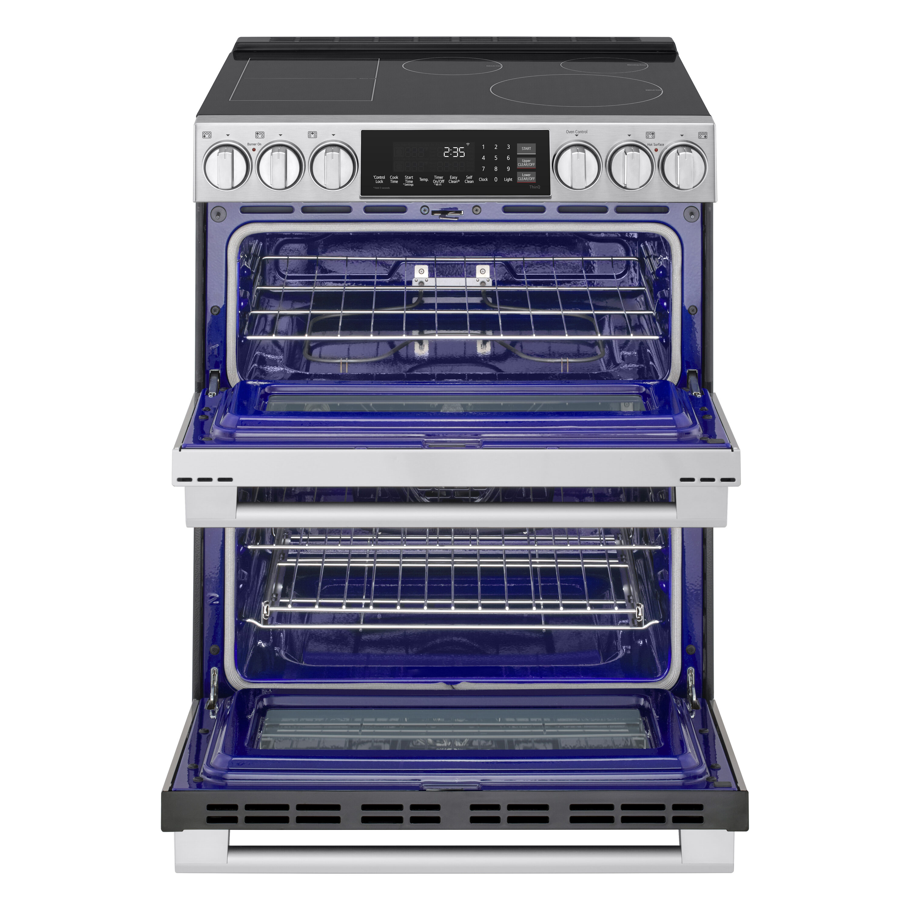 LG LTIS7338XE Double-Oven-Elec-Ranges - View #2
