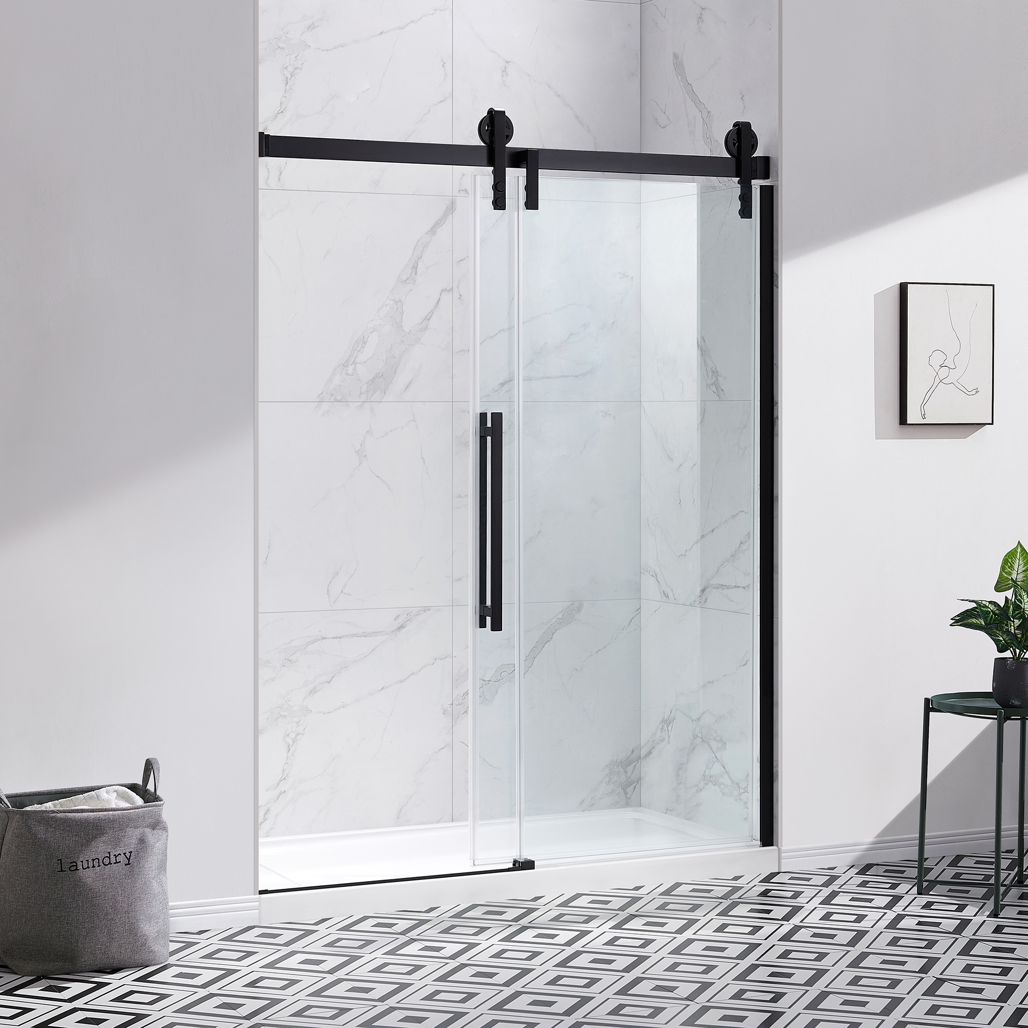 OVE Decors 15SGP-SEDO60-BLK Shower-Doors - View #4